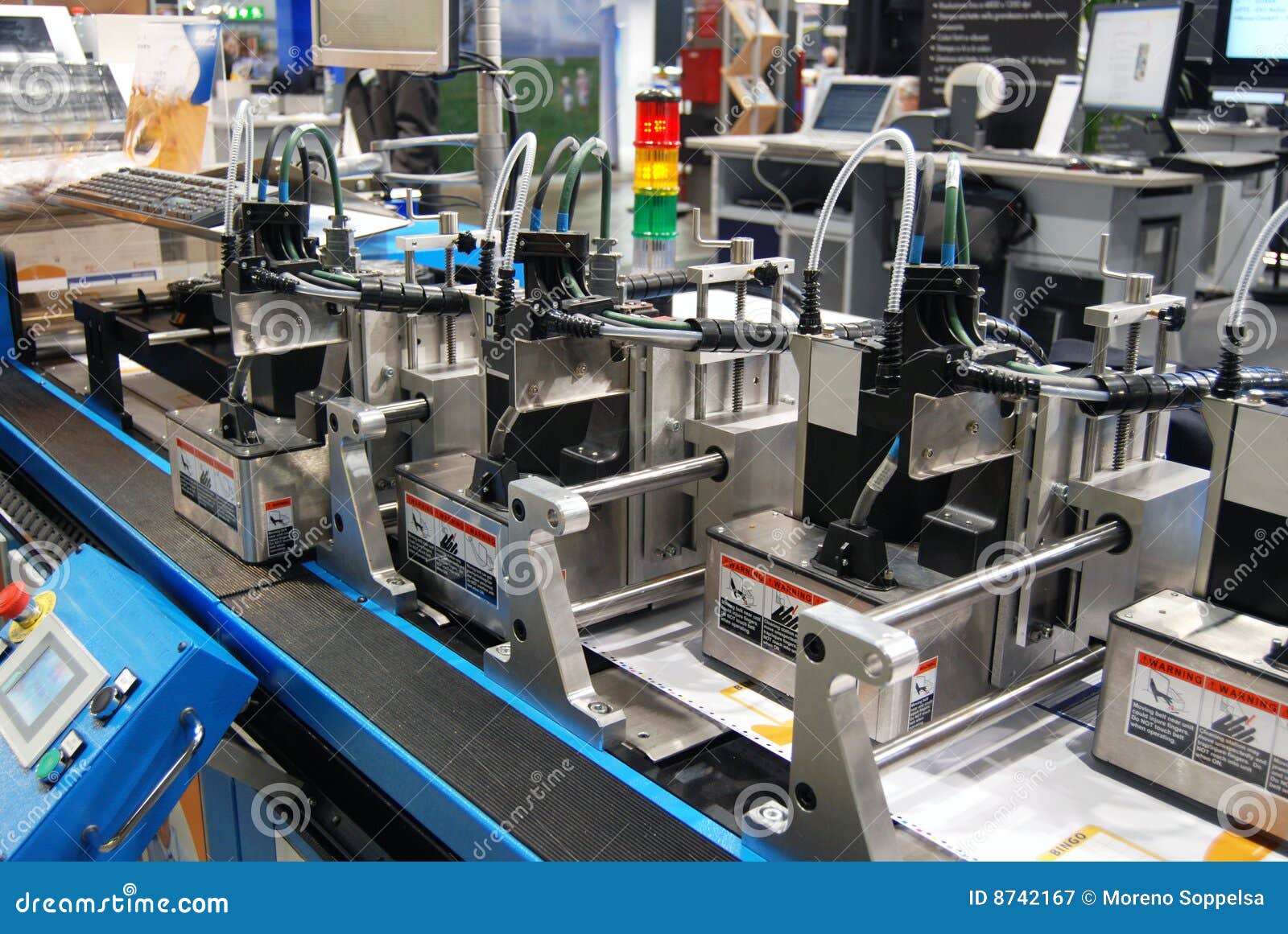 Digital press printing stock image. Image of magazine 8742167