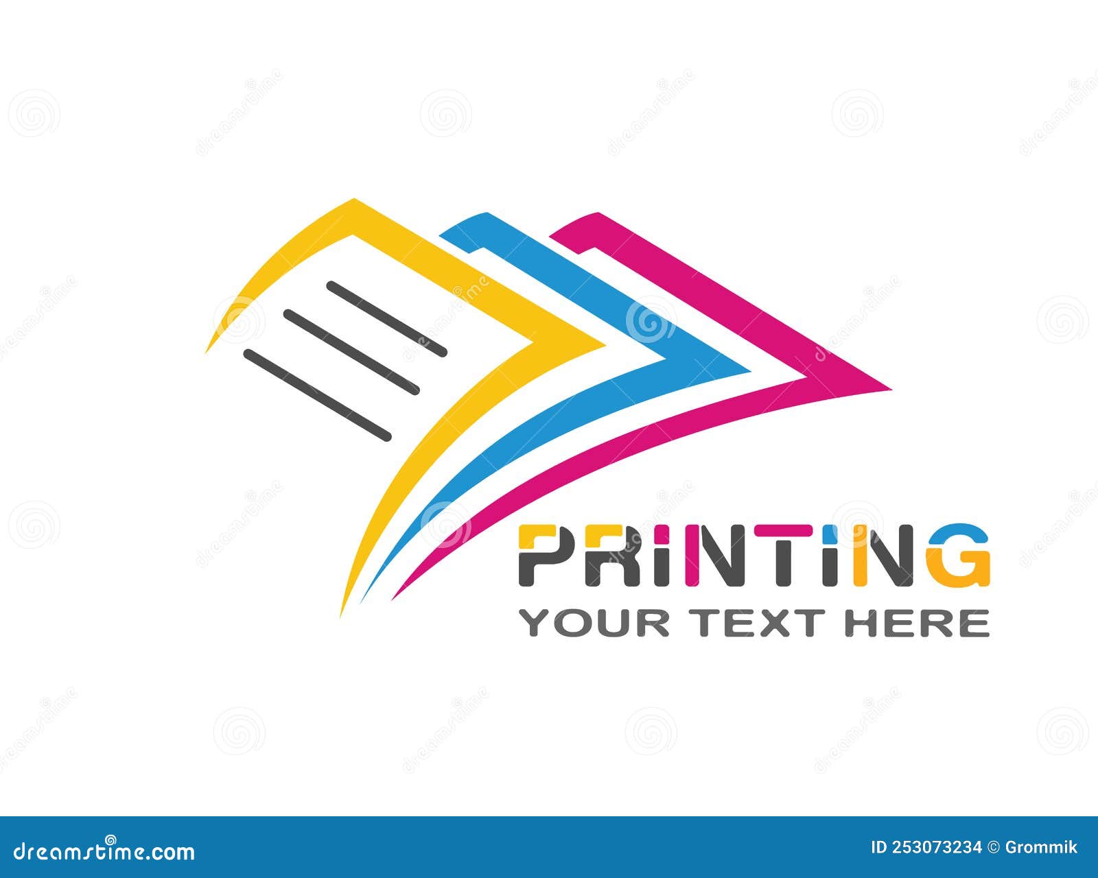 Printing Company Logo Vector Hd PNG Images, Company Name Logo Design For Digital  Printer Printing Hardwar, Background, Black, Business PNG Image For Free  Download