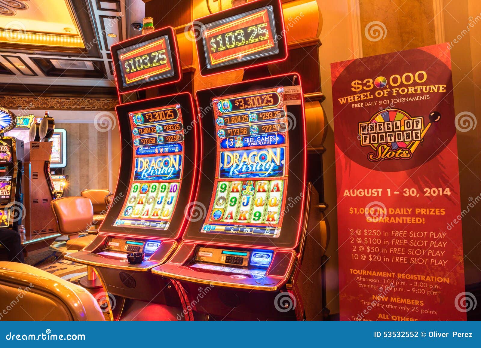 Tektonisch Tante majoor Digital Slot Machine Las Vegas Editorial Photography - Image of icon,  chance: 53532552