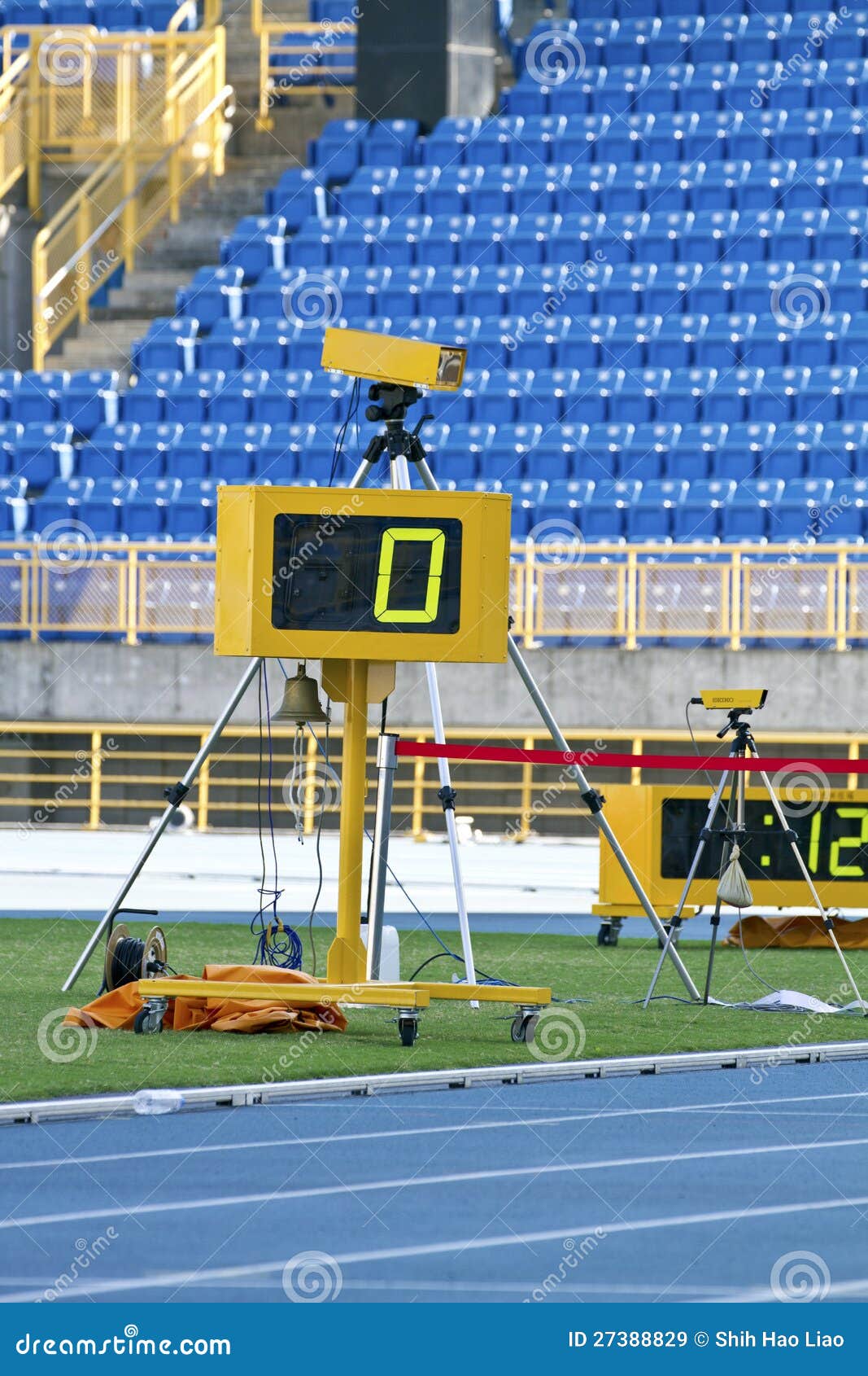 Digital sport counter stock image. Image of start, sprinter 27388829