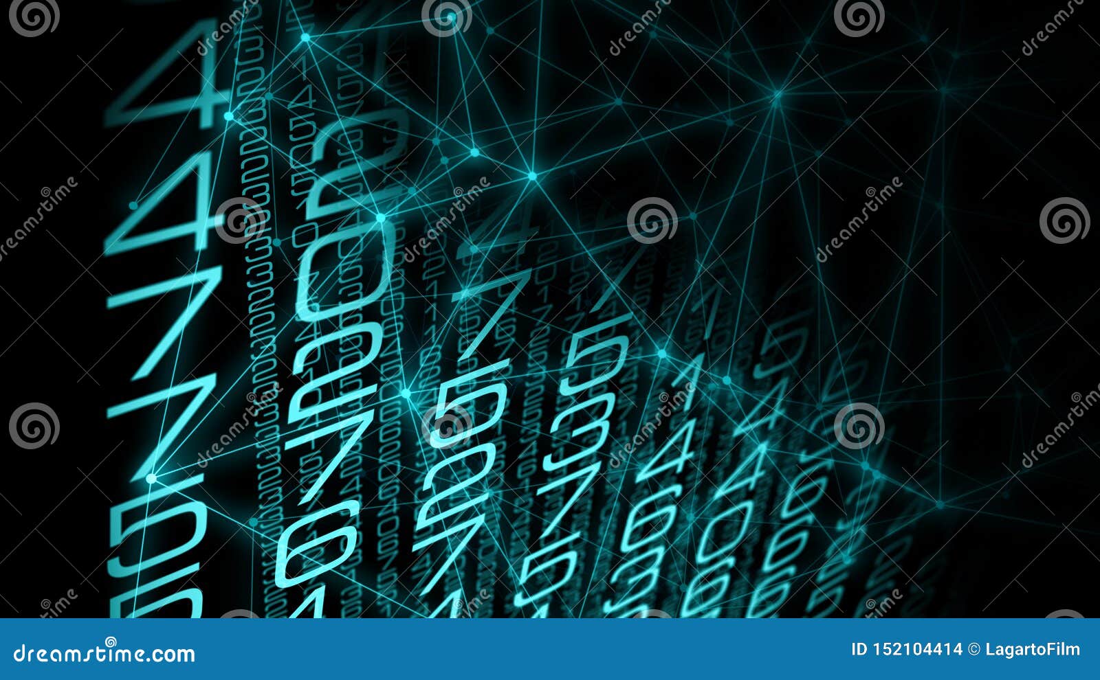 Computers Software Coding System, Data Security Blockchain Global ...