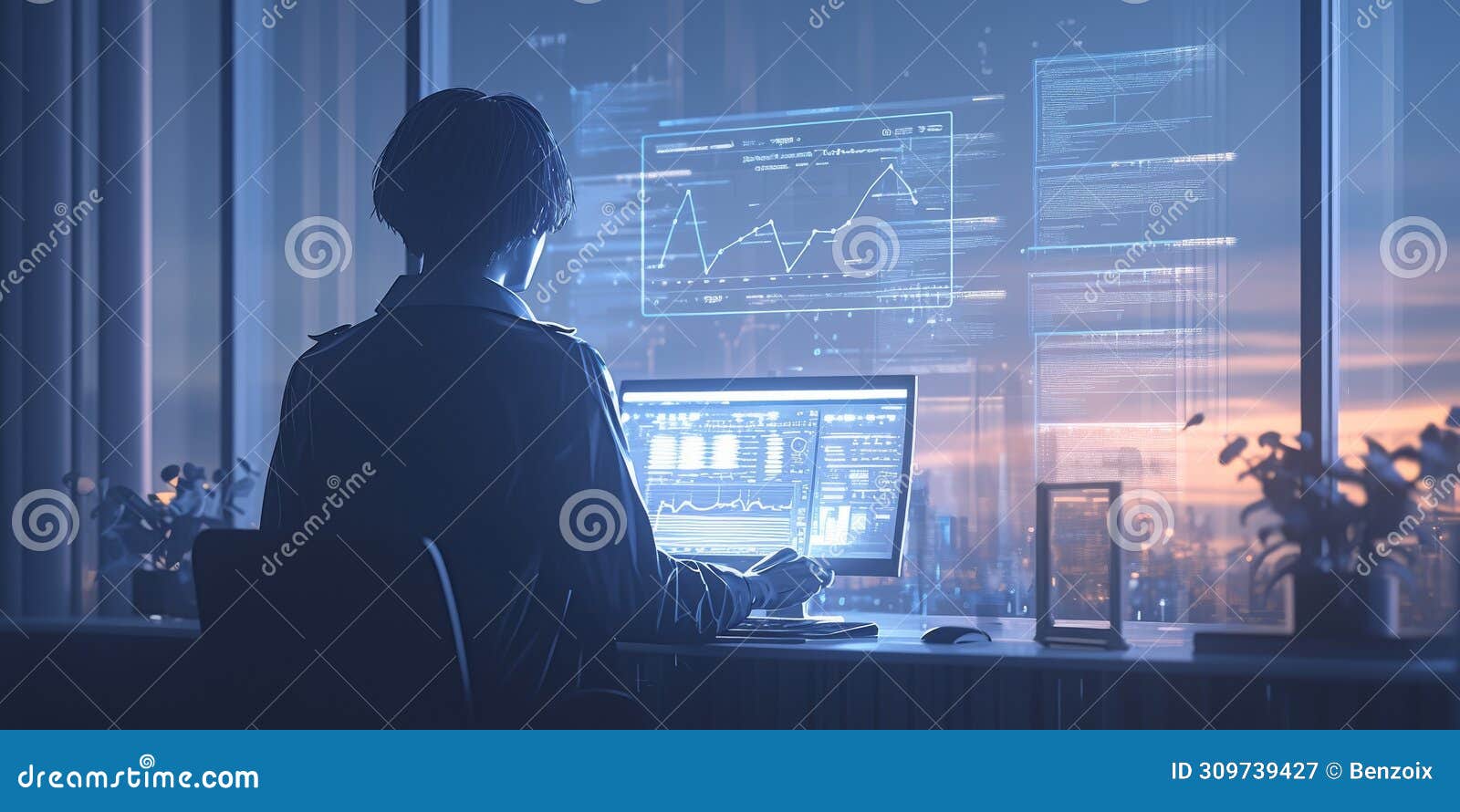 Digital Technology, Software Development Concept. Coding Programmer ...
