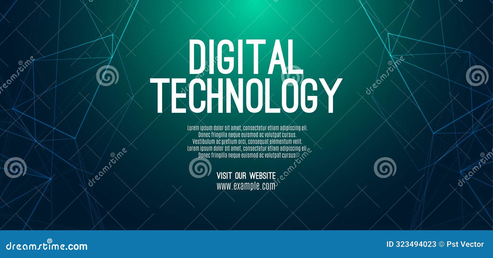 digital technology speed connect blue green background, cyber nano information, abstract communication, innovation future tech