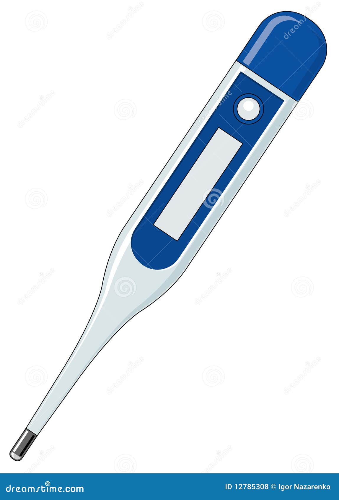 medical thermometer clipart