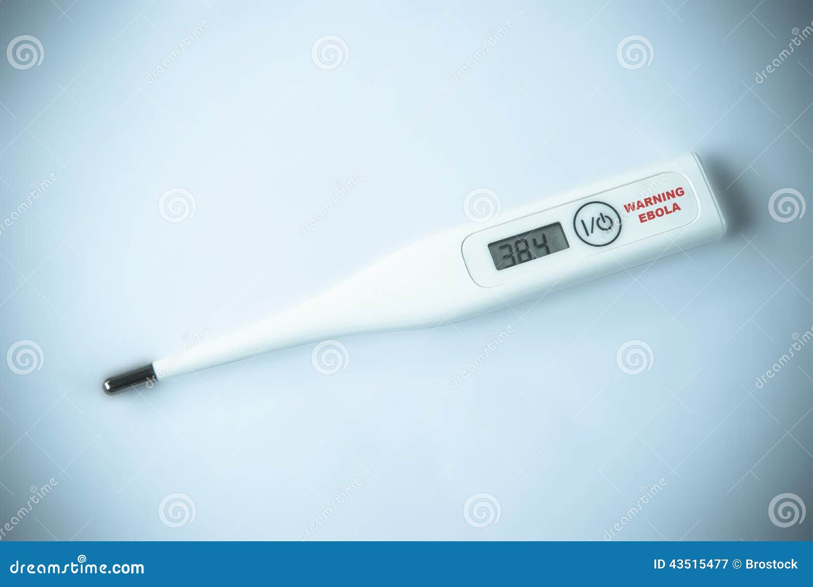 Digital thermometer stock image. Image of medicine, macro 43515477