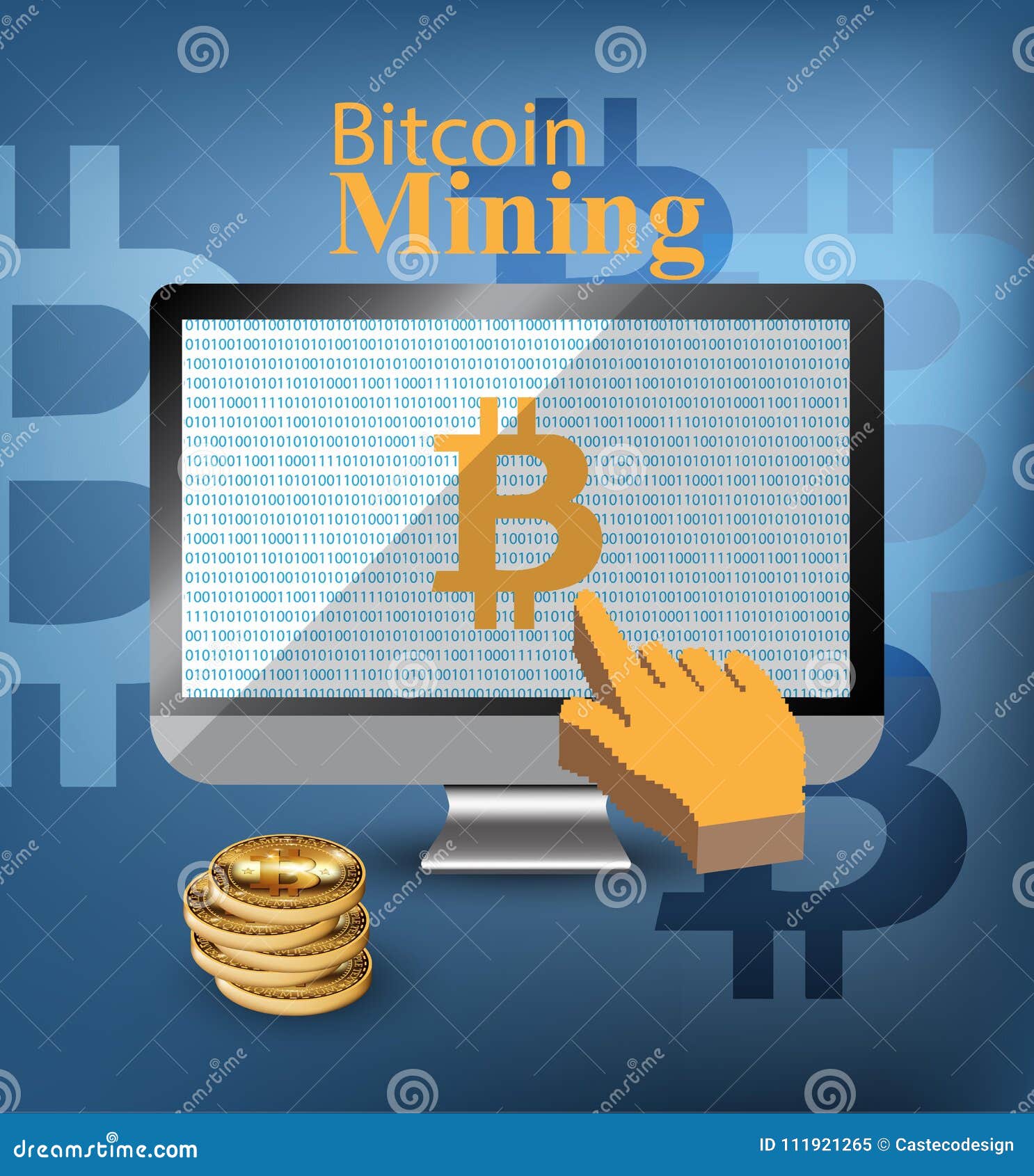 monitor mining bitcoin