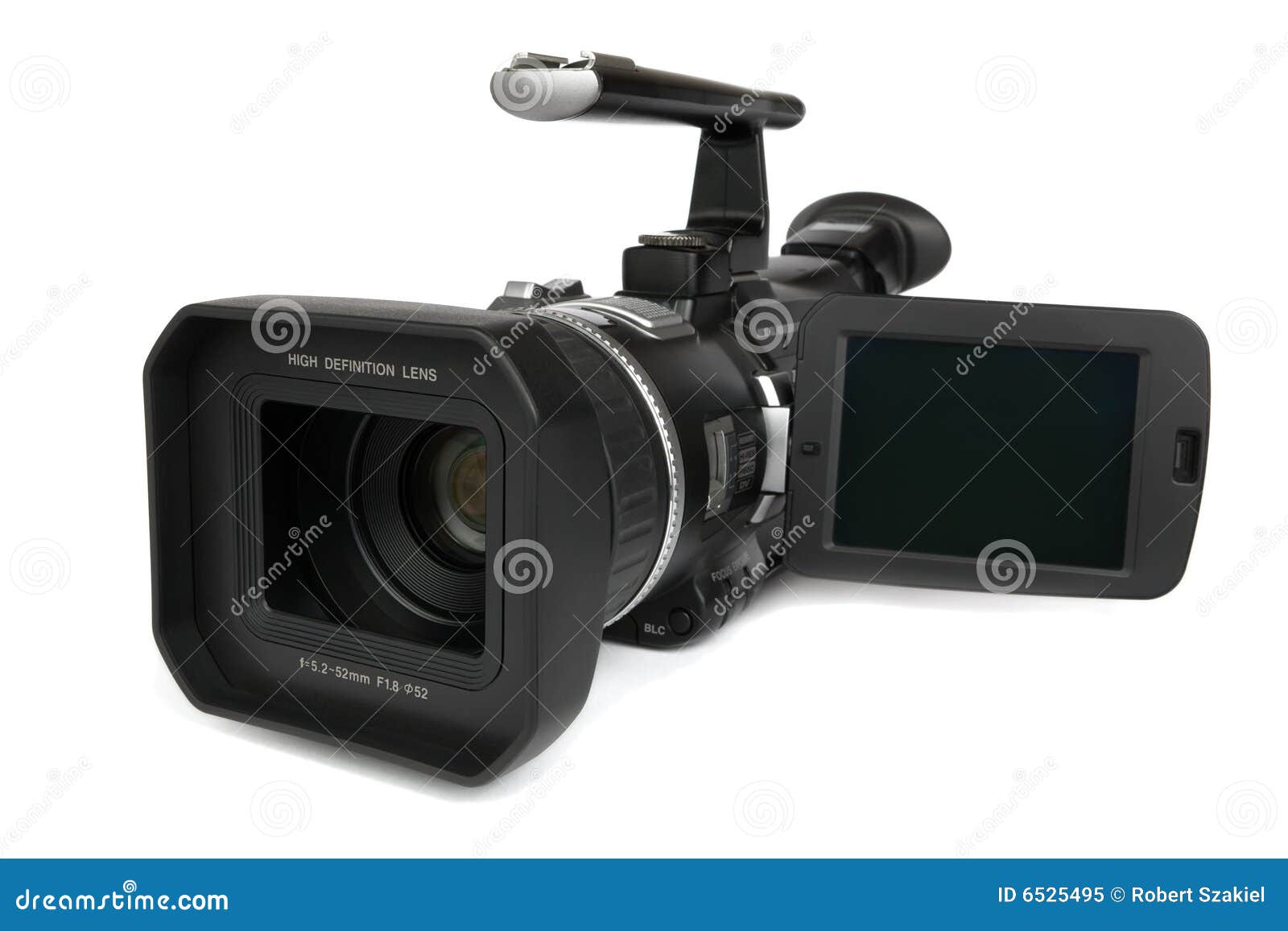 Digital Video Camera stock image. Image of action, electronics 6525495