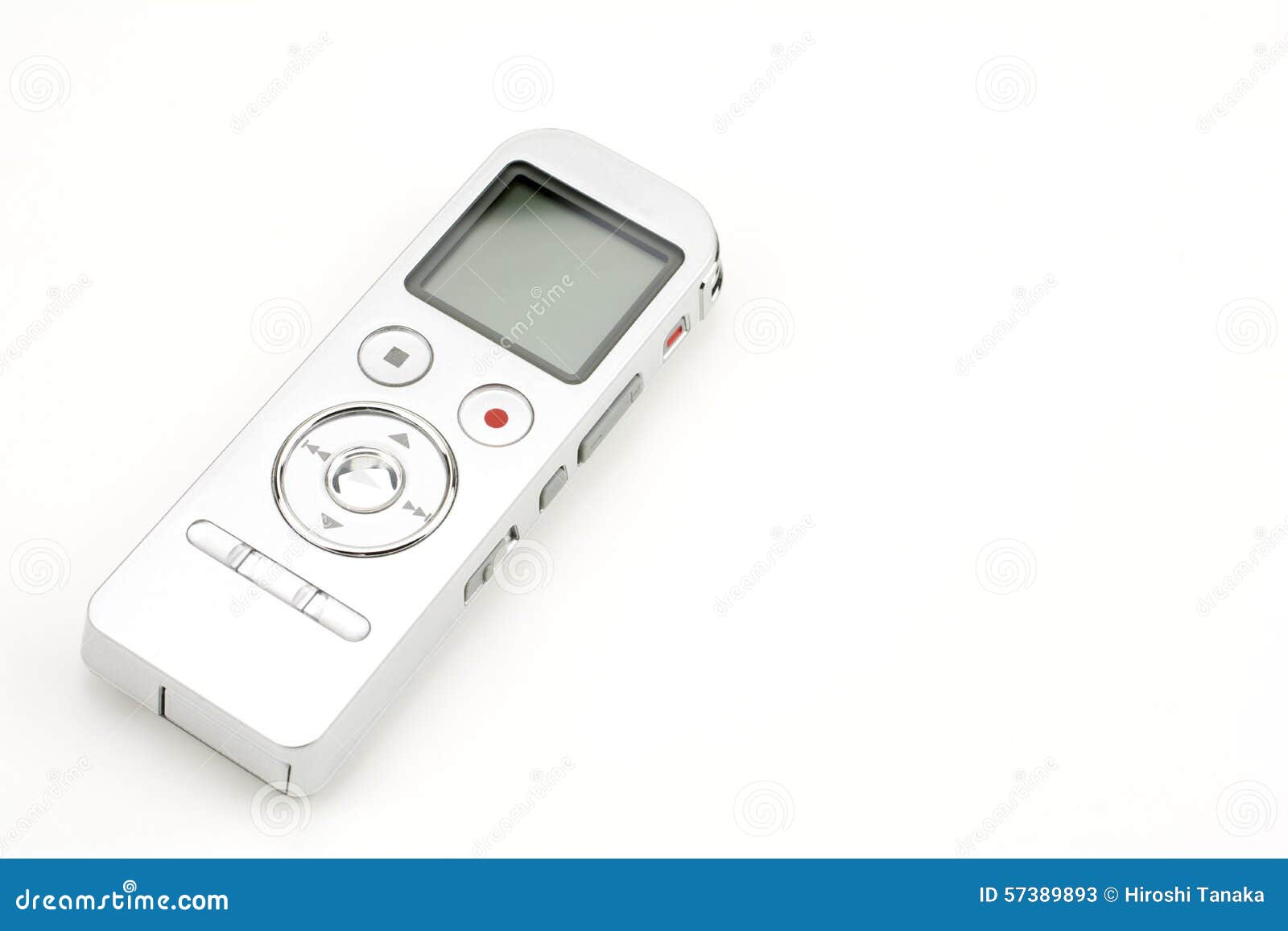 Digital voice recorder stock image. Image of device, industrial 57389893