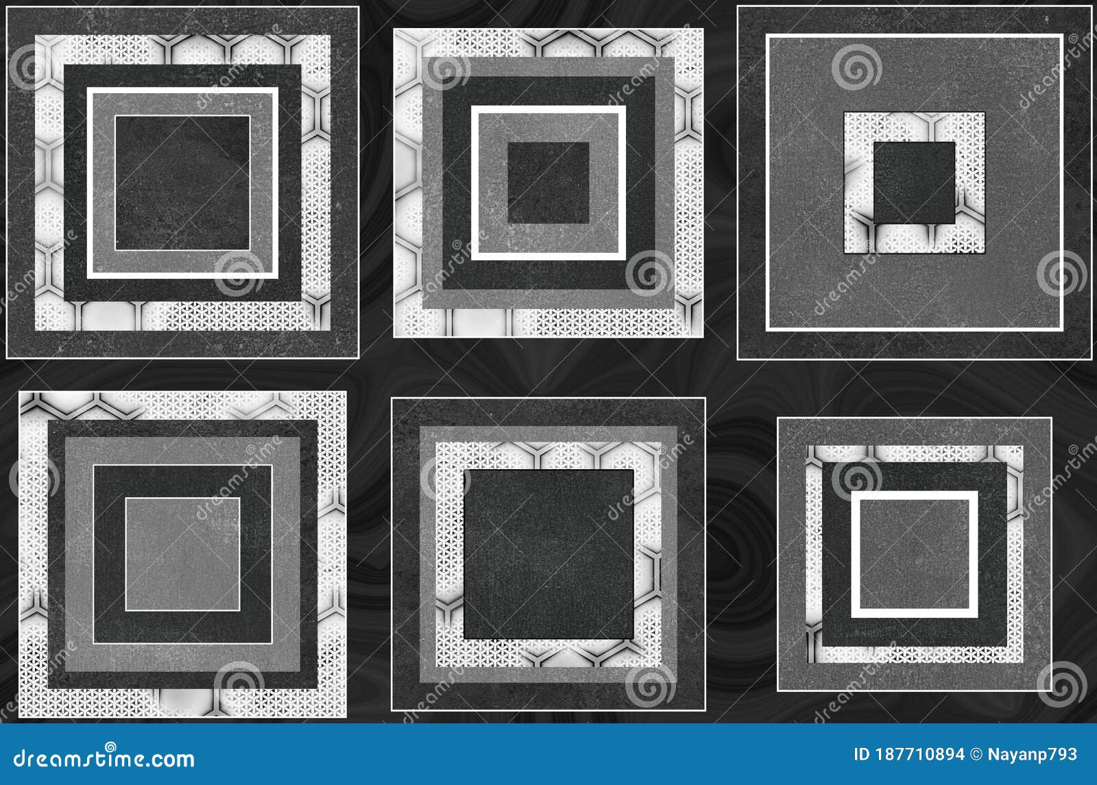 Digital Wall Art Tiles Design for Interior Home or Ceramic Tiles Design