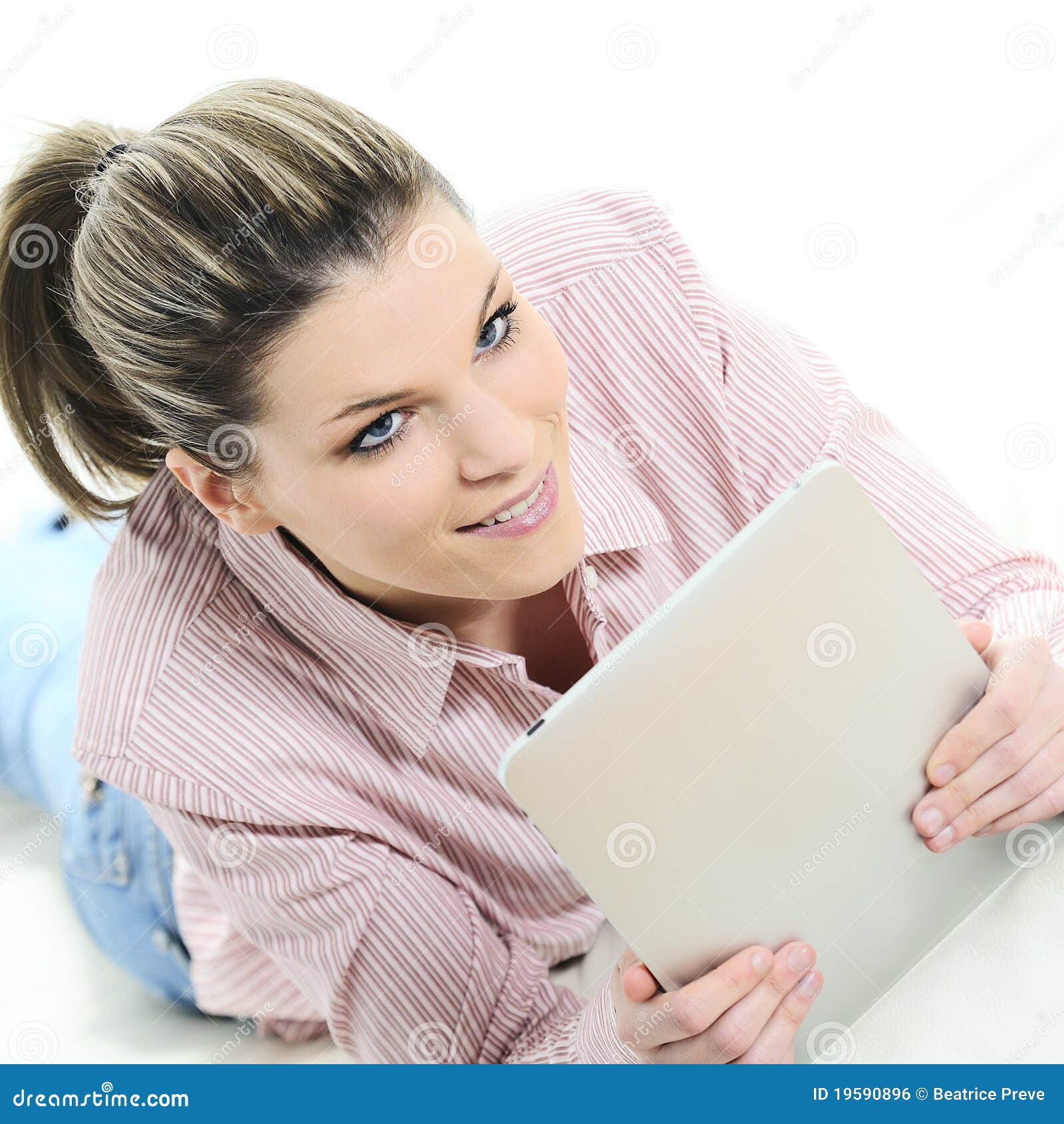 Digital woman stock photo. Image of digital, caucasian - 19590896