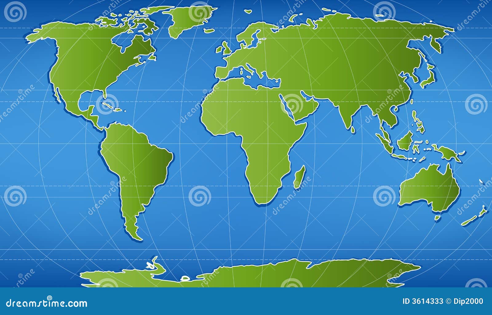 Digital word map stock vector. Image of continent, ocean - 3614333