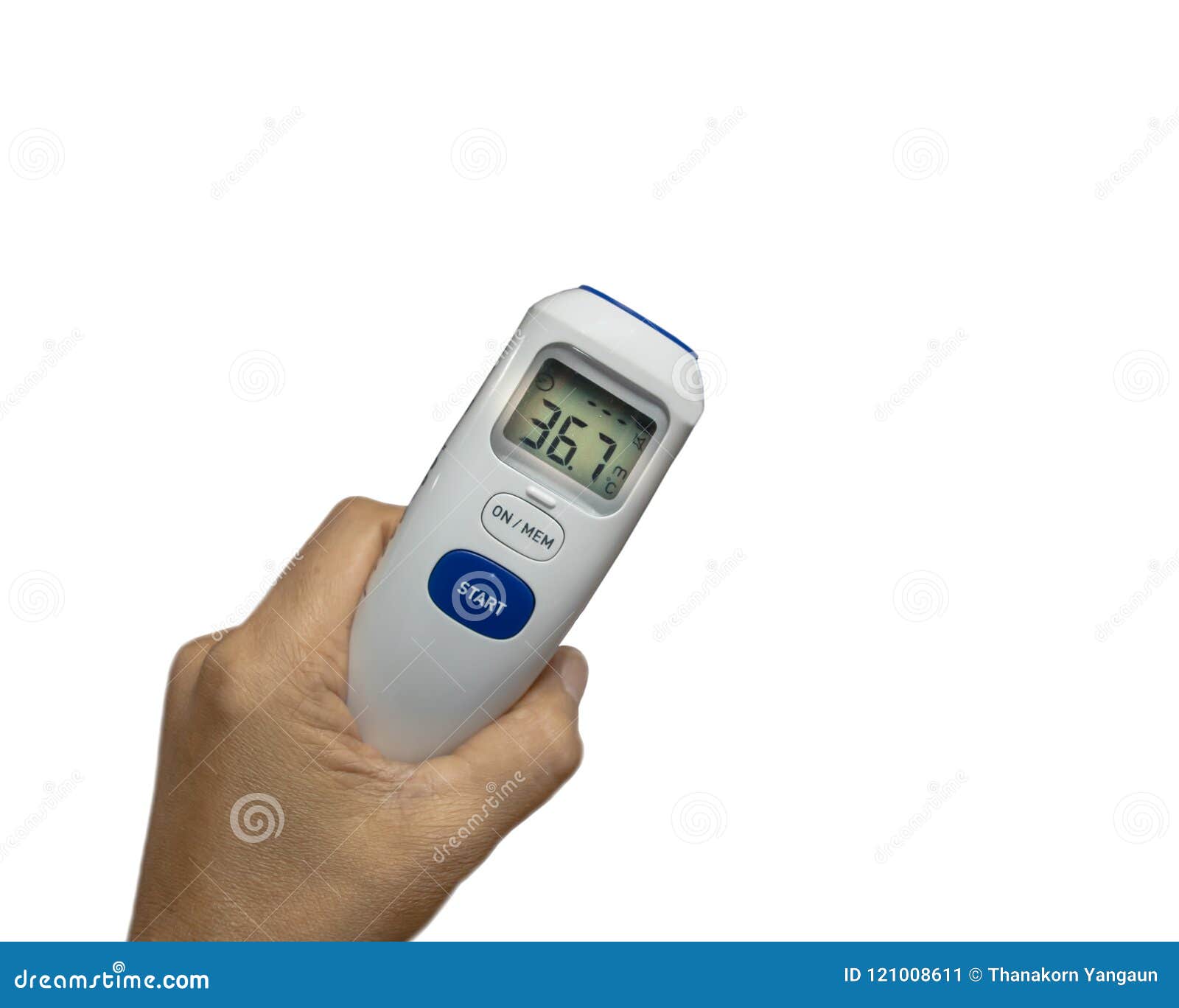 berouw hebben jury begroting Digitale Thermometer, Medisch Apparatengebruik Om Geduldige Die Temperatuur  Bij Het Ziekenhuis Te Meten Op Witte Achtergrond Word Stock Afbeelding -  Image of medisch, gebruik: 121008611