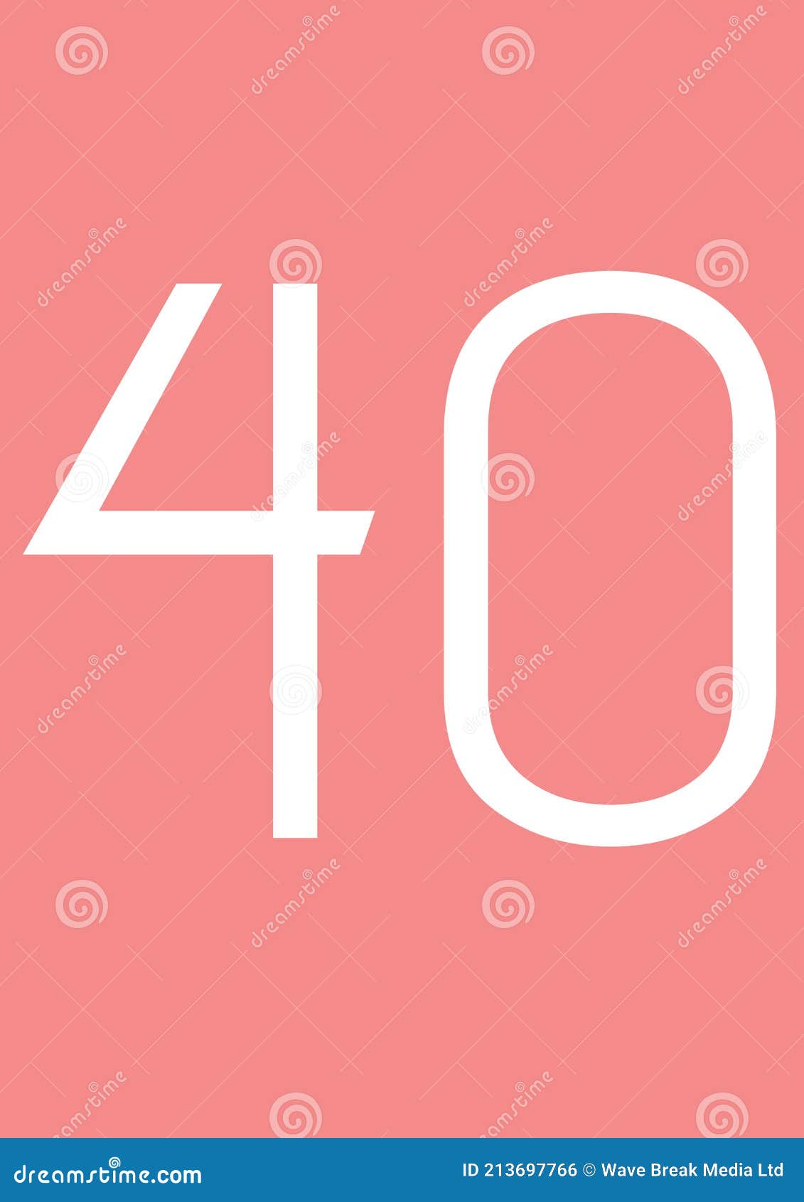 digitally generated image of 21 number text against pink background