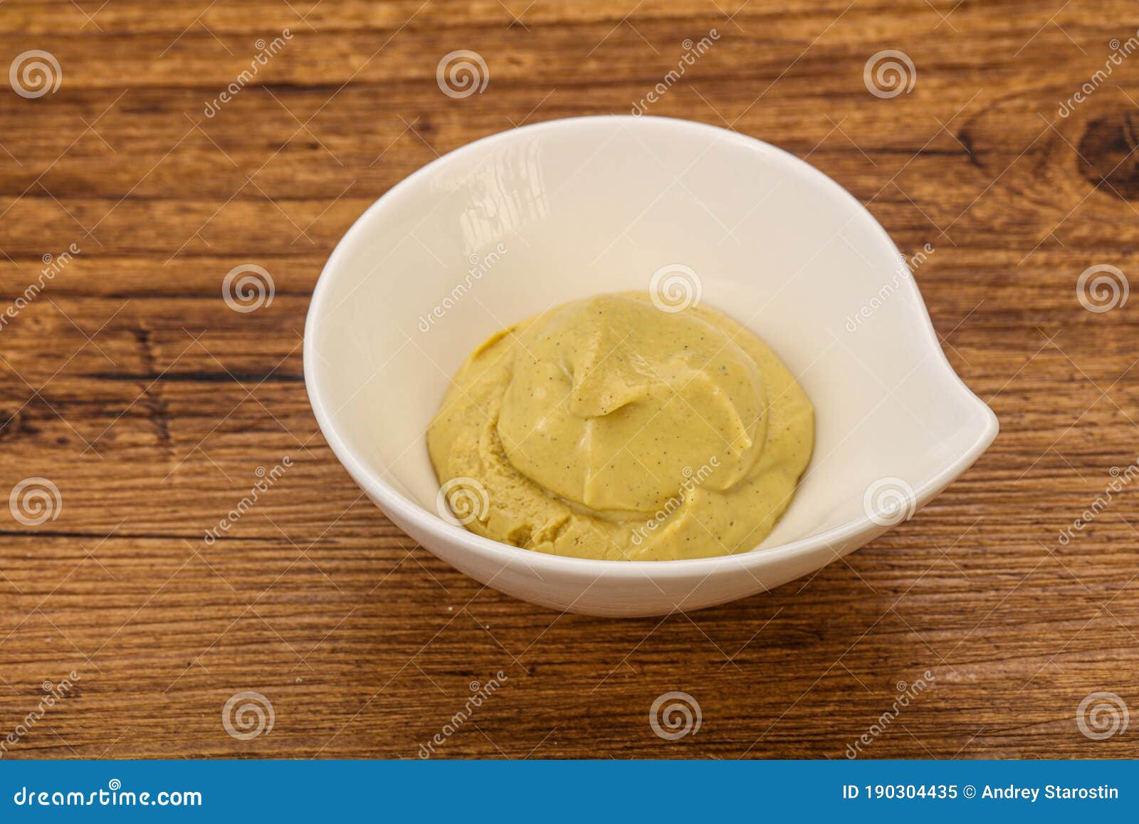 Dijon Mustard Sauce in the Bowl Stock Image Image of bowl, savory