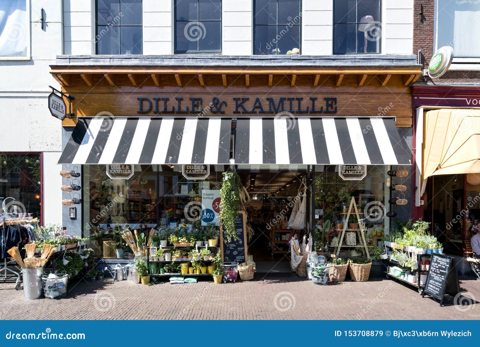 namens Harmonie inch Dille & Kamille Store in Leiden, Netherlands Editorial Stock Image - Image  of home, outside: 153708879