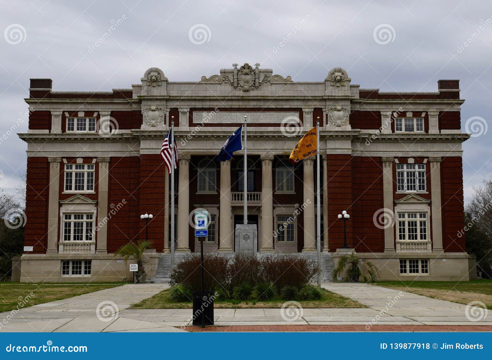 Dillon County Courthouse 1 Editorial Stock Photo Image of edwards