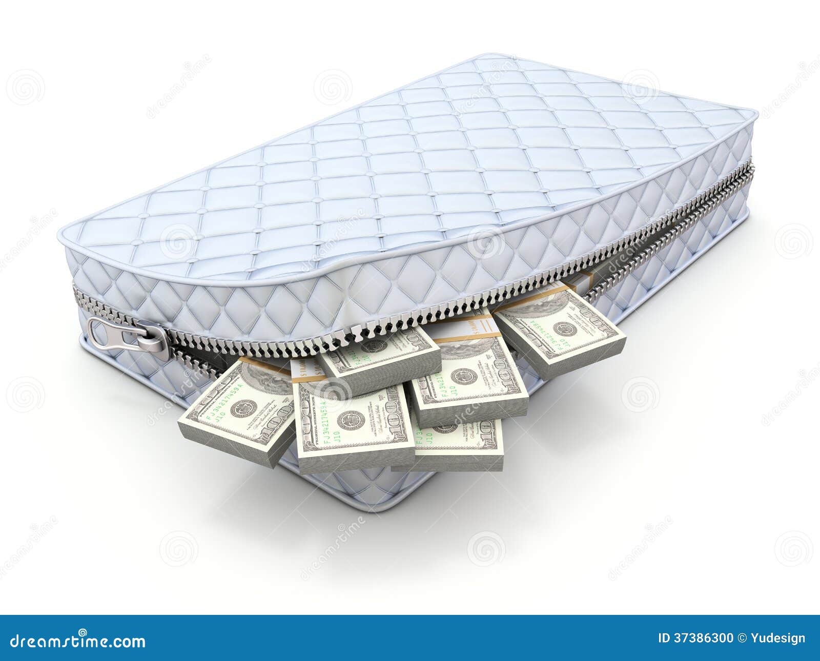 max colch n dinero en el colch 243 n concepto de los ahorros 3d stock de max colch n dinero en el colch 243 n concepto de los ahorros 3d stock de