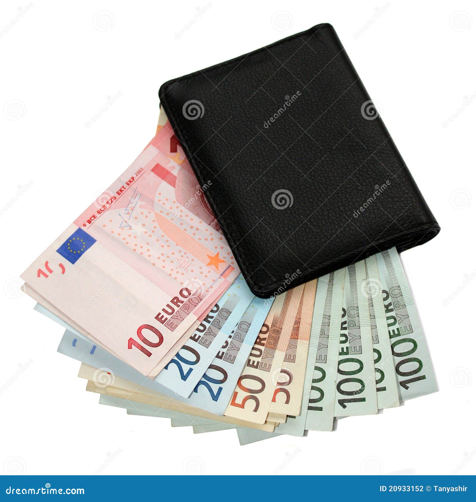 y monedero euro foto de archivo. Imagen de divisa - 20933152