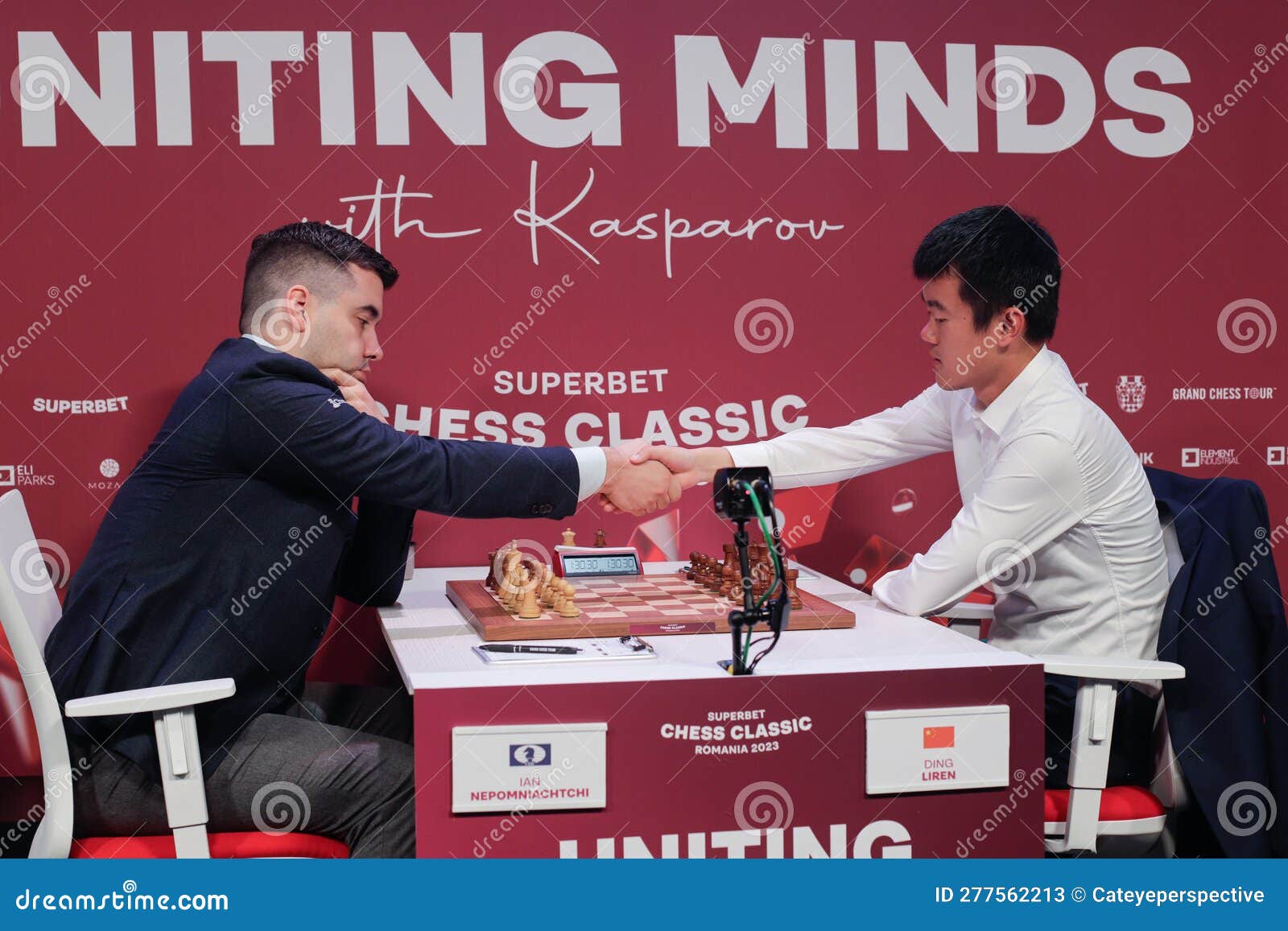 Bucharest, Romania - May 5, 2023: Chess grandmaster Richard Rapport at the  Grand Chess Tour 2023 - Superbet Chess Classic Stock Photo - Alamy