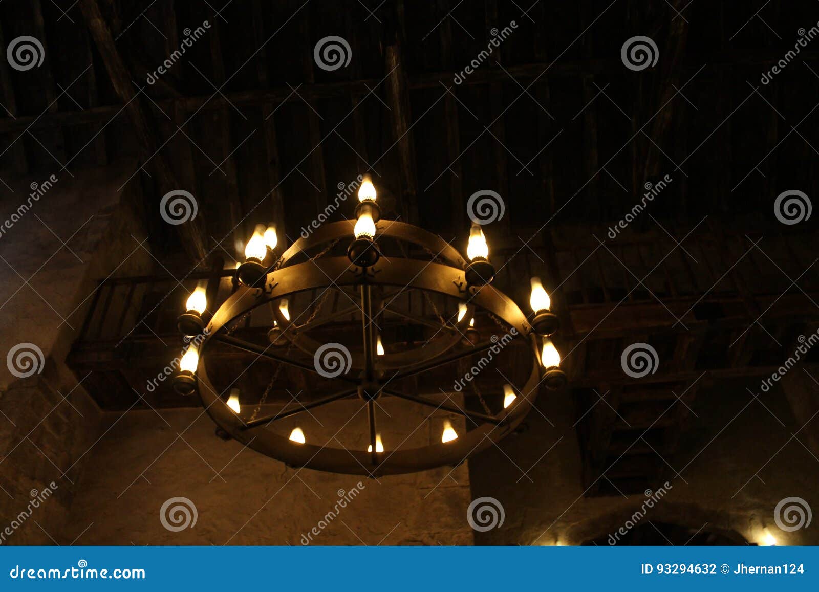 Eating Hall Harry Potter Universal Studios Stock Photo