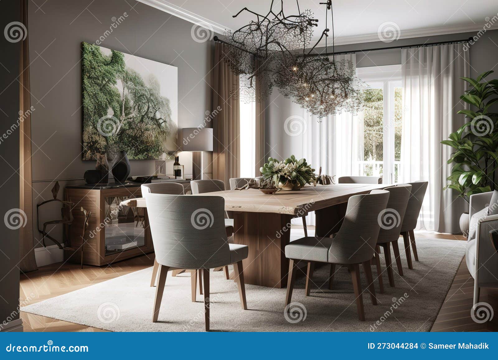 Dining Room Capture a Set of Images that Showcase an Elegant, Inviting