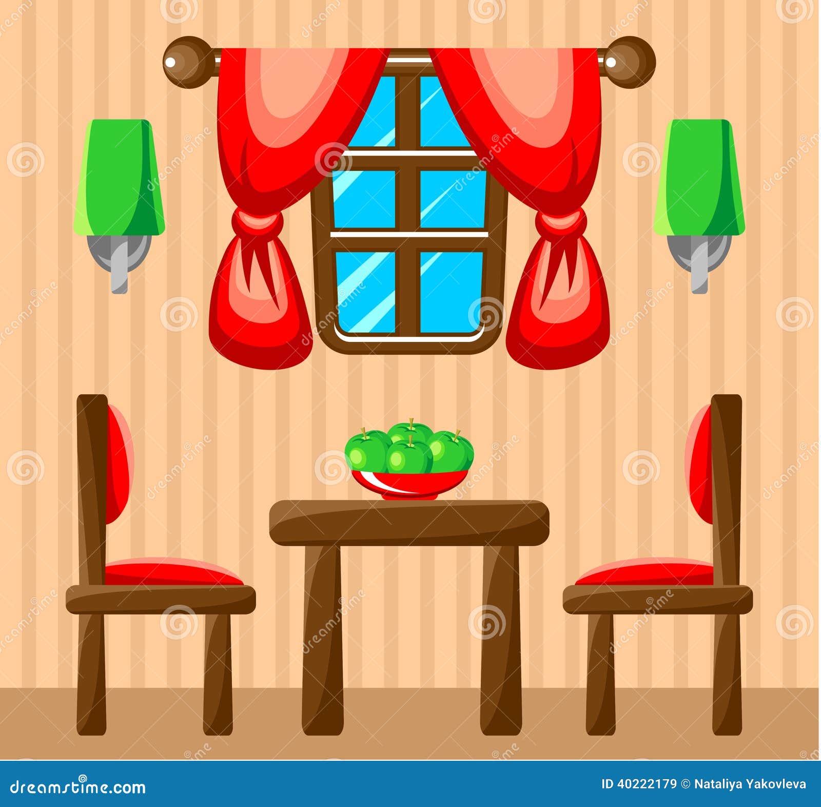 Classic Dining Room Sketch on Behance