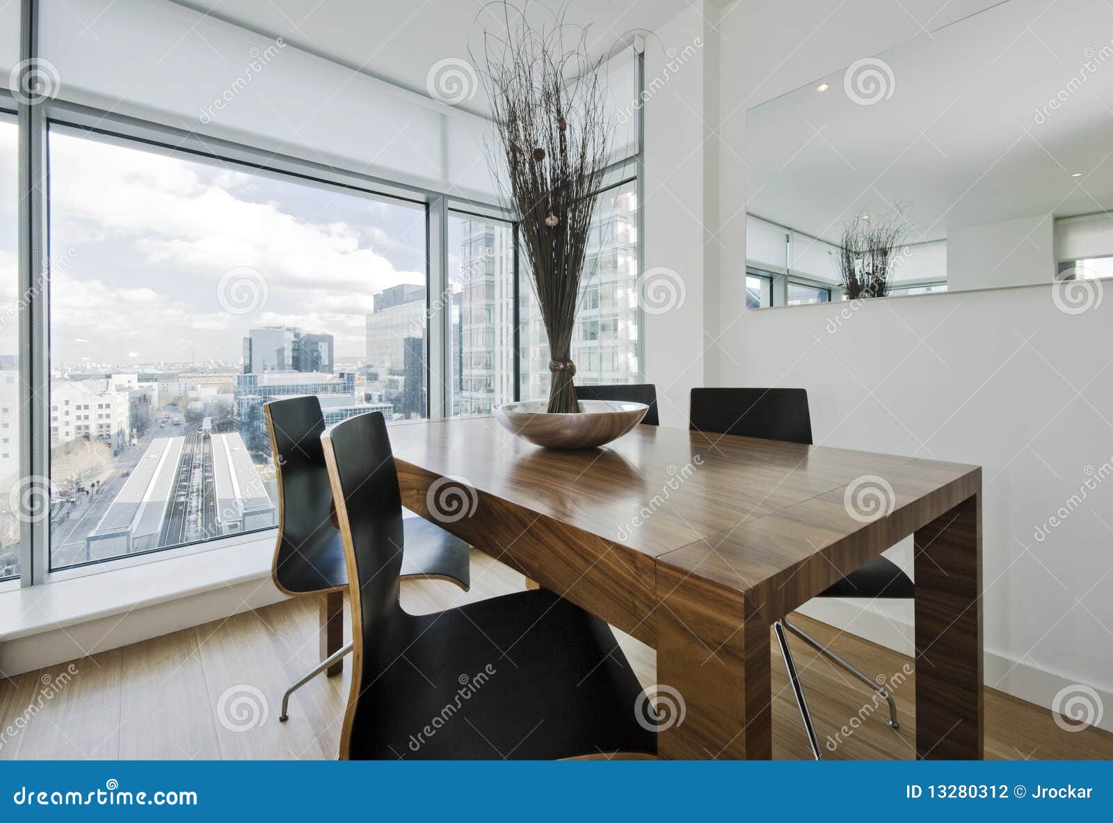 Dining Table Stock Photo Image Of Flat Laminate Floor 13280312