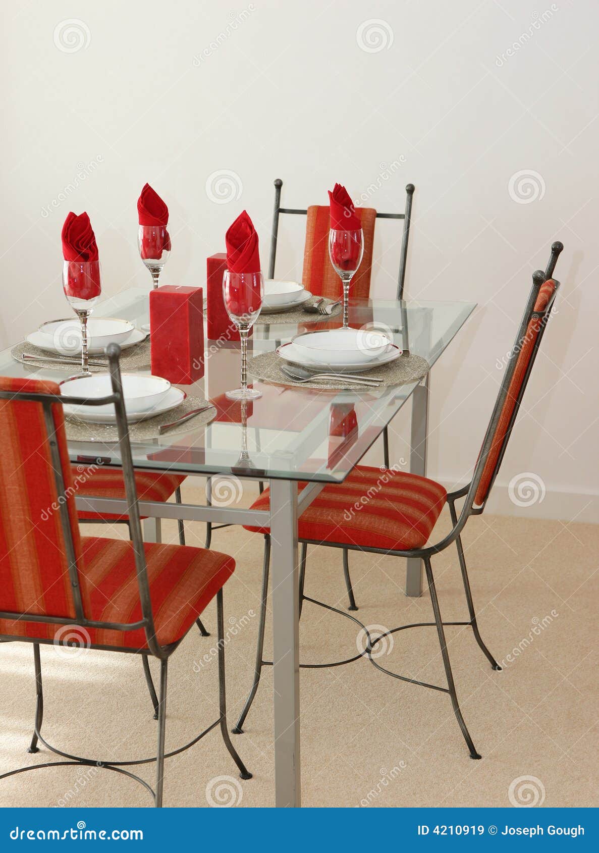 Dining Table stock image. Image of cutlery, decorated 4210919