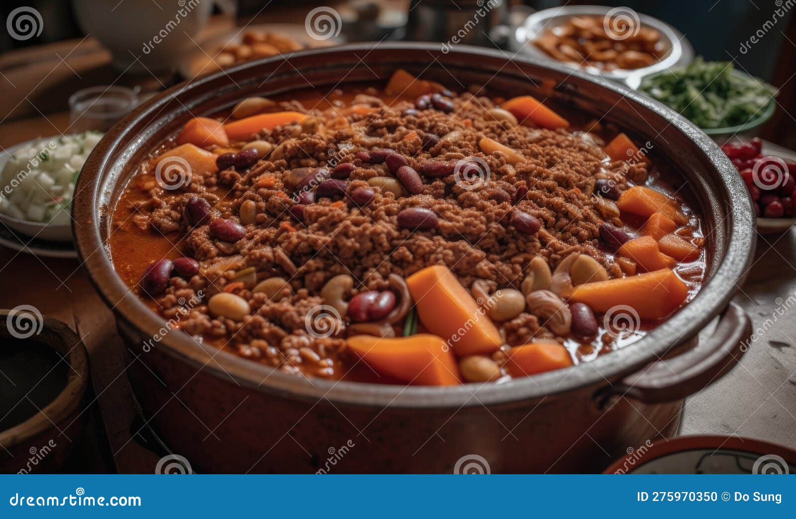 a picture of chili con carne
