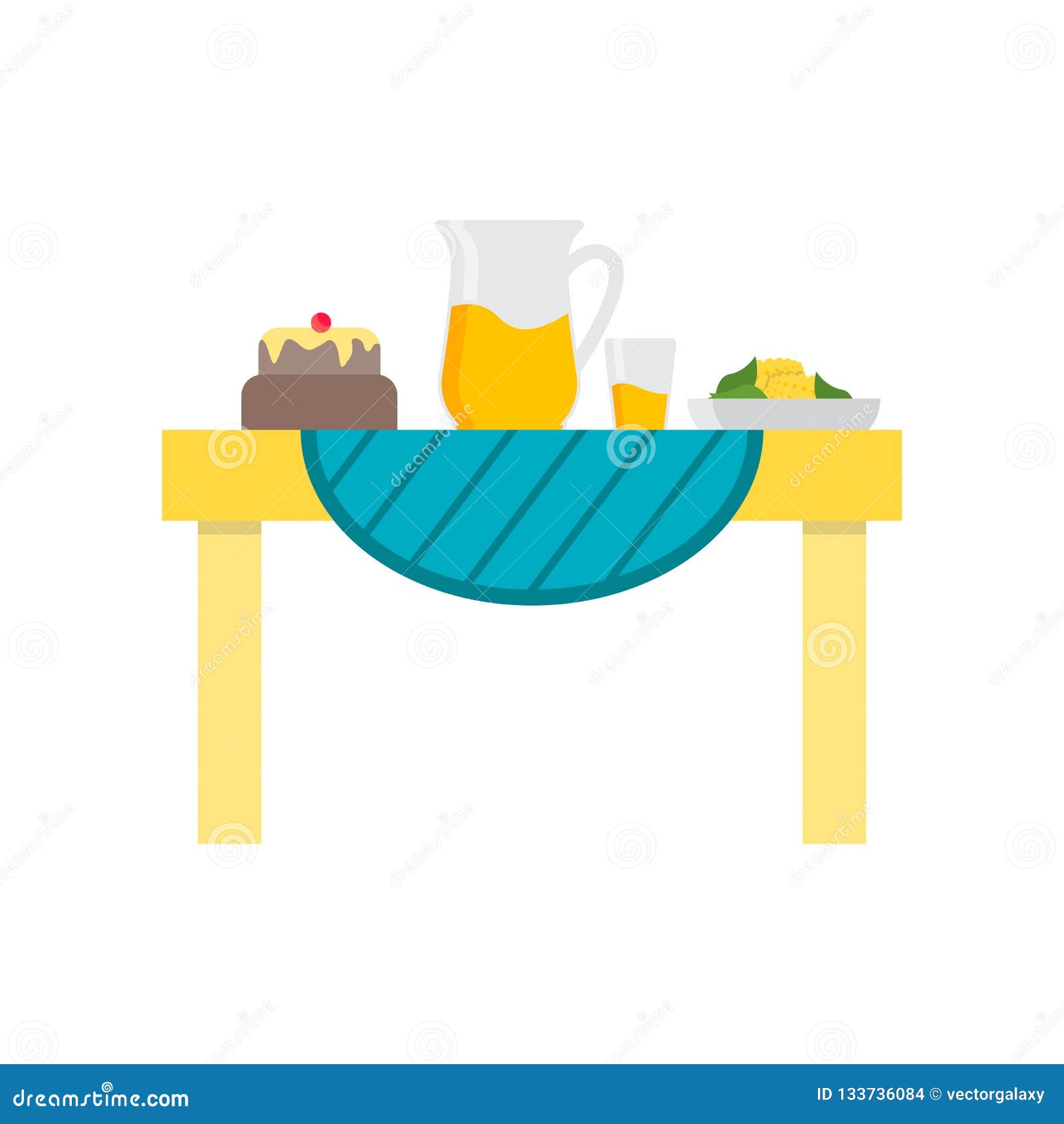 Dinner Icon Vector Sign And Symbol Isolated On White ...