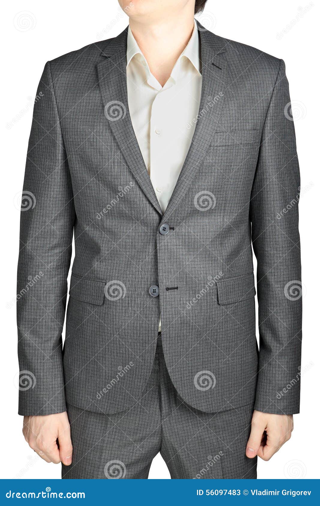 checkered wedding suit