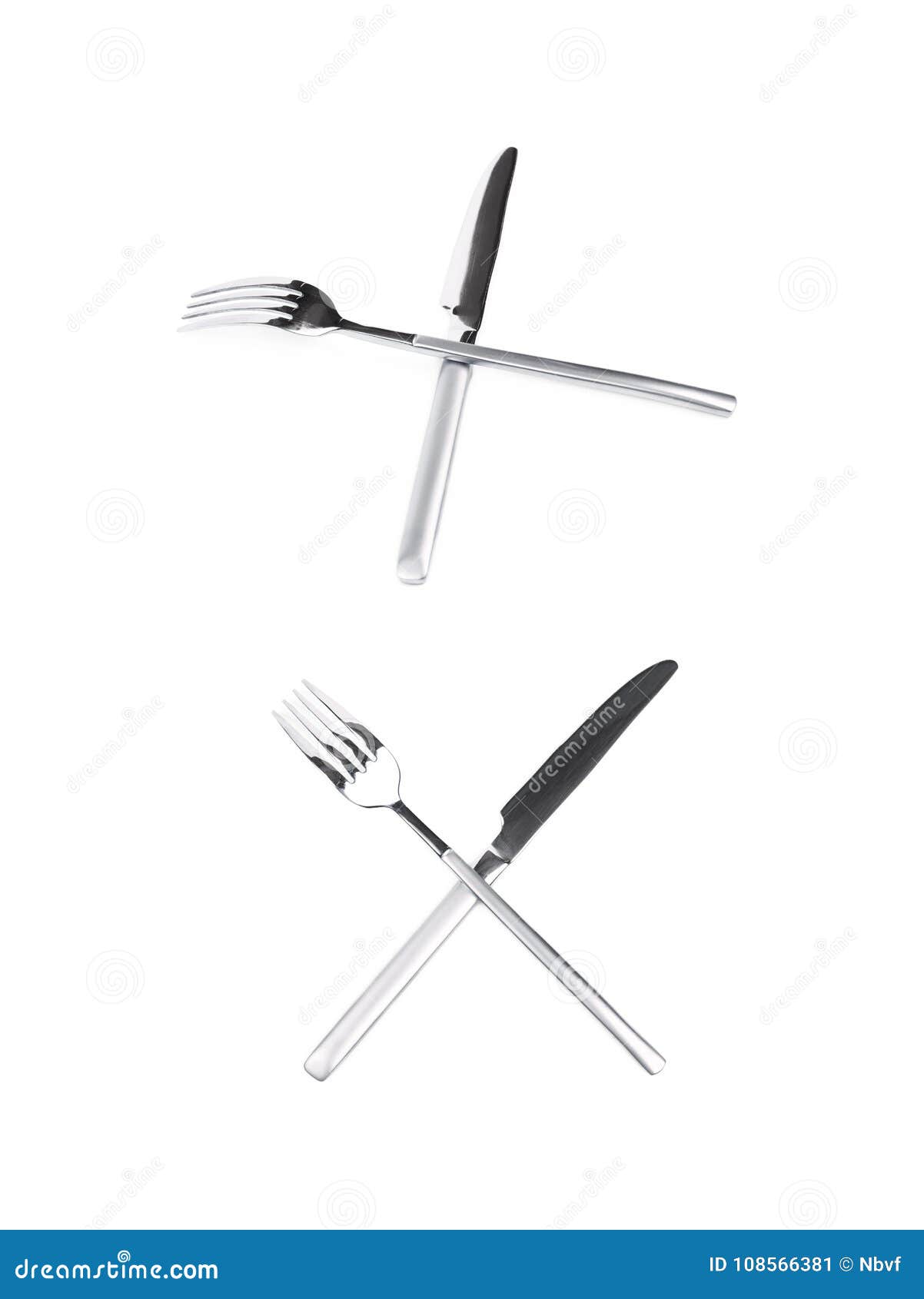 Dinner Knife and Fork Composition Stock Image Image of restaurant