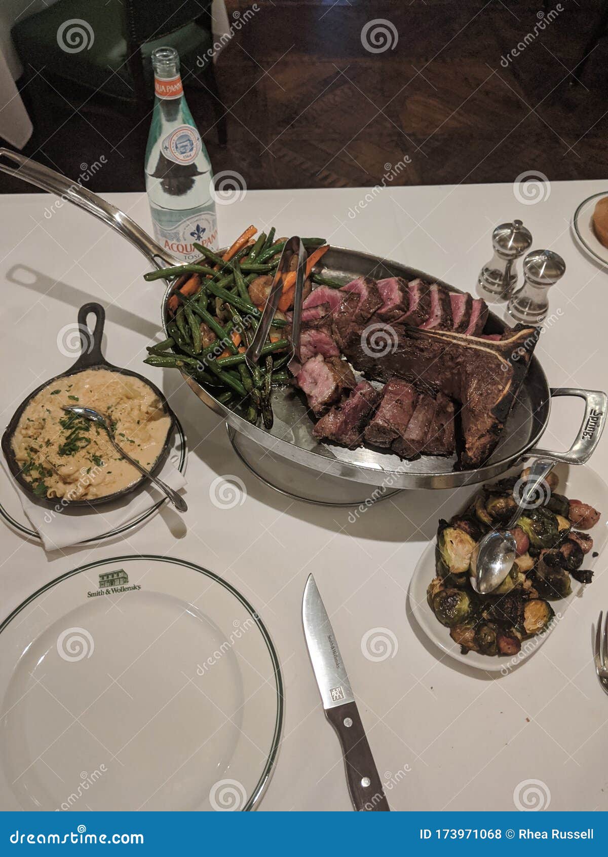 Dinner at Las Vegas Steakhouse Editorial Stock Photo Image of dinner