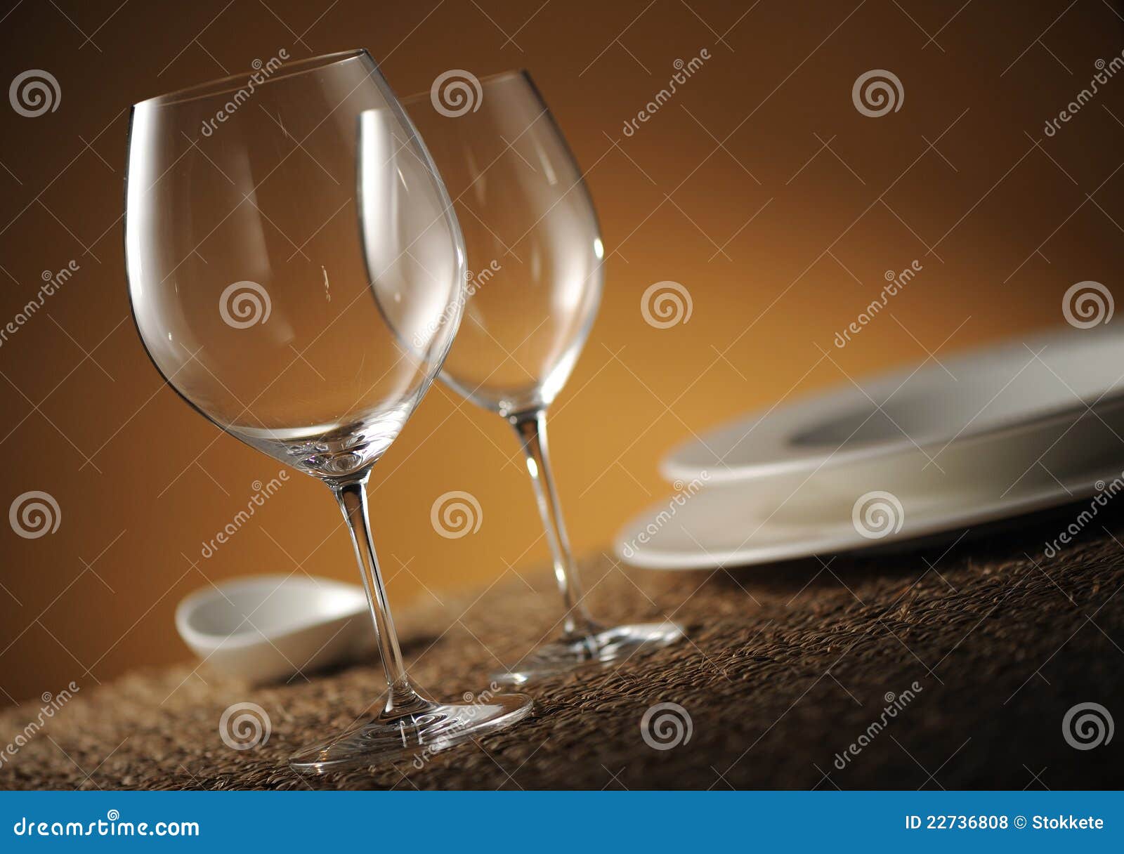 Dinner place setting stock photo. Image of holiday, porcelain - 22736808