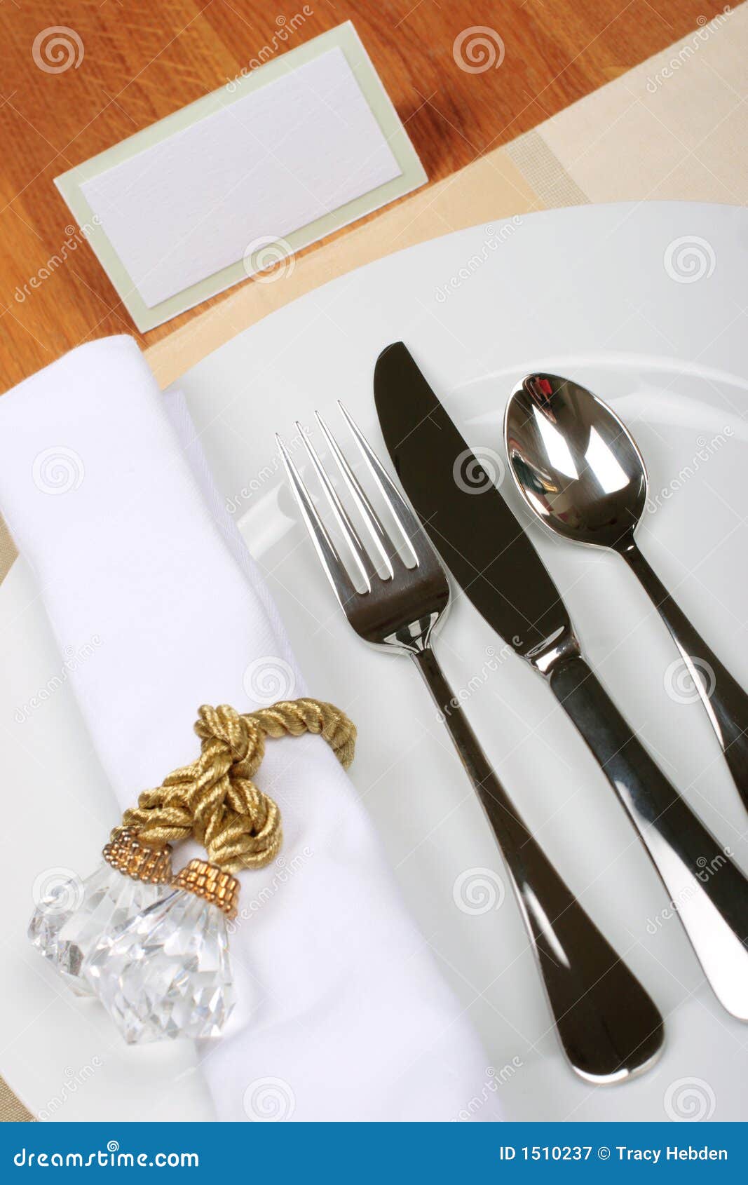 Dinner service stock image. Image of holder, fork, lunch 1510237