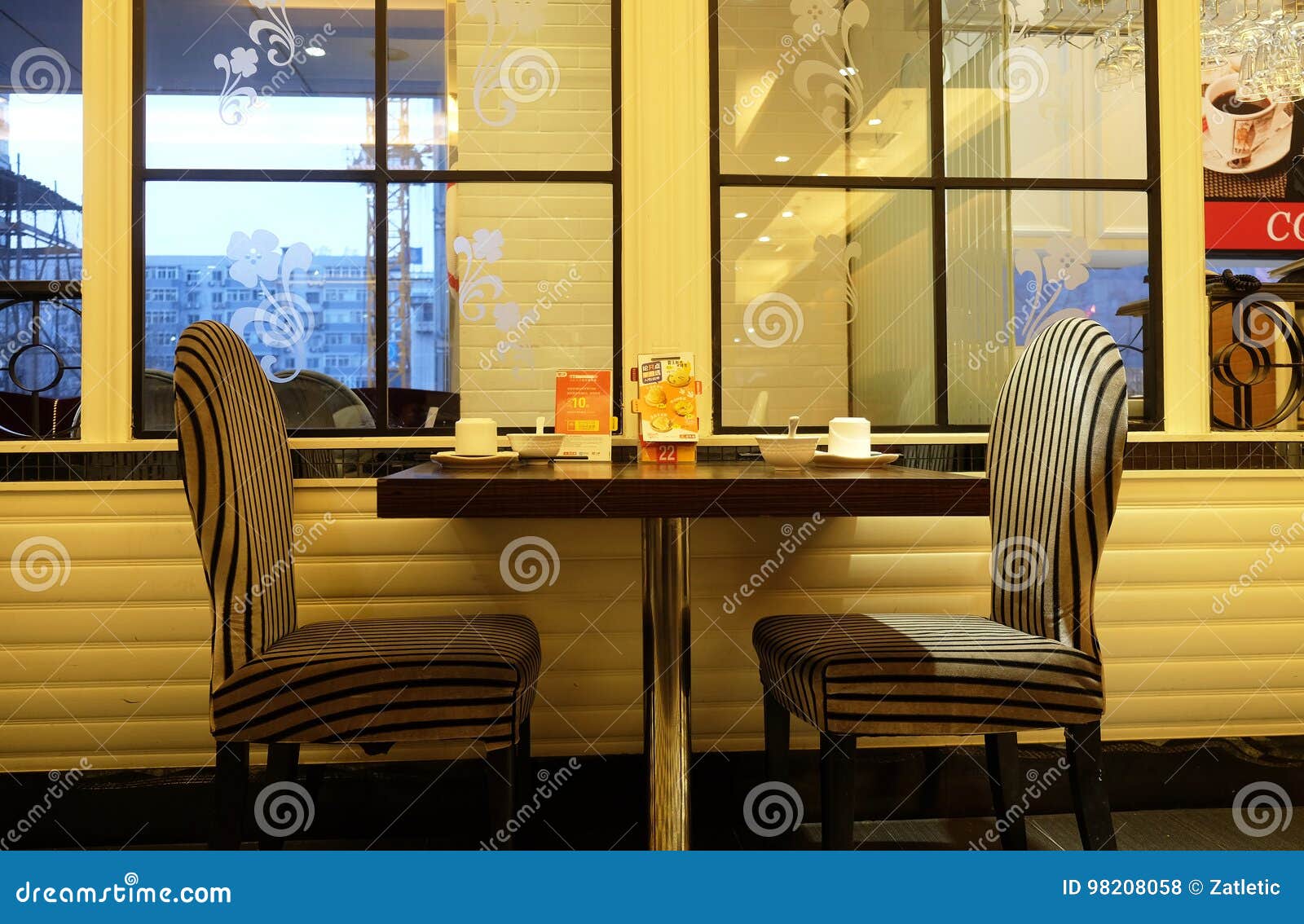 Dinning Table and Chairs in Restaurant, Beijing Stock Photo Image of furniture, peking 98208058