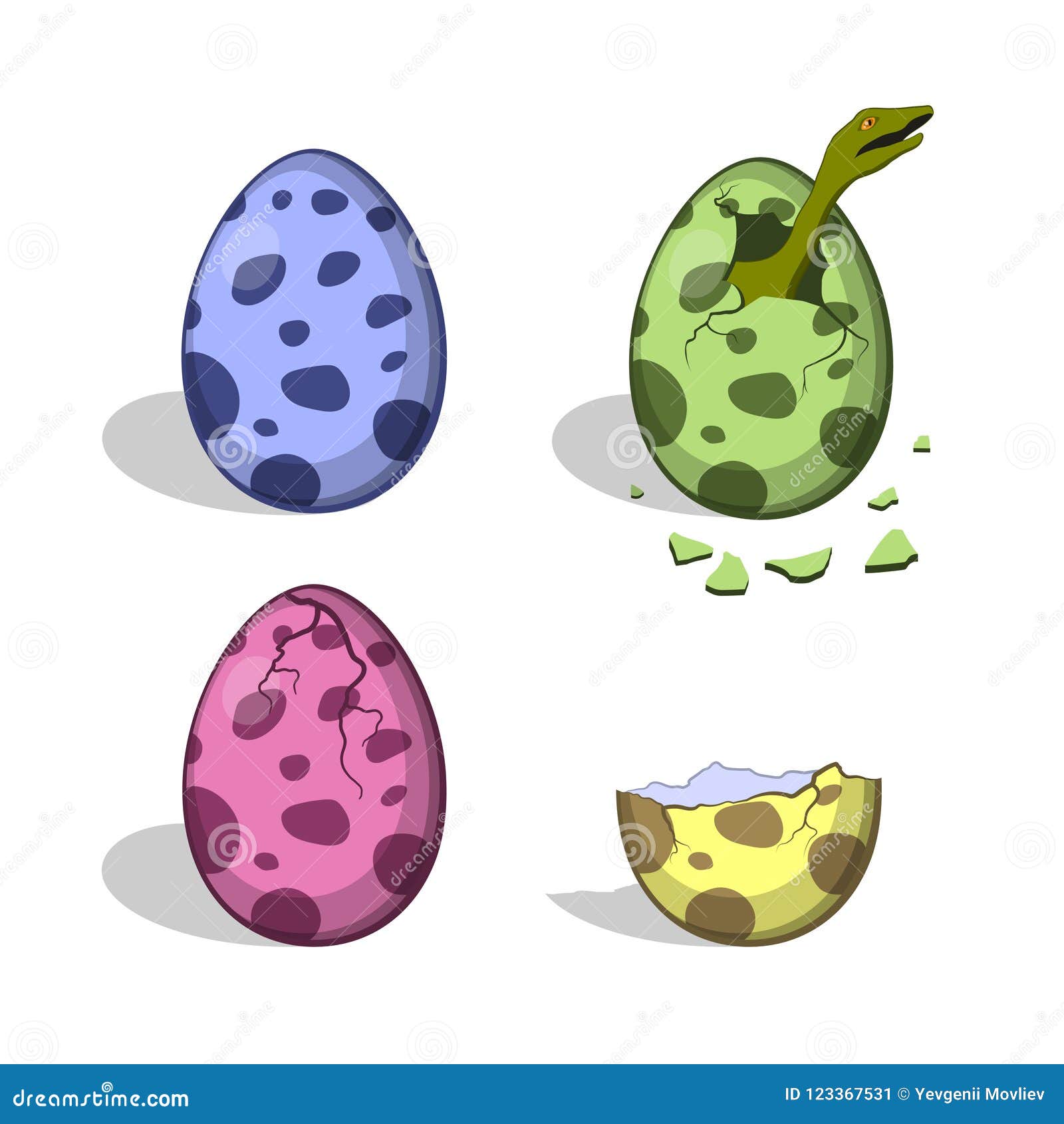 Pterodactyl eggs by polarablues on DeviantArt