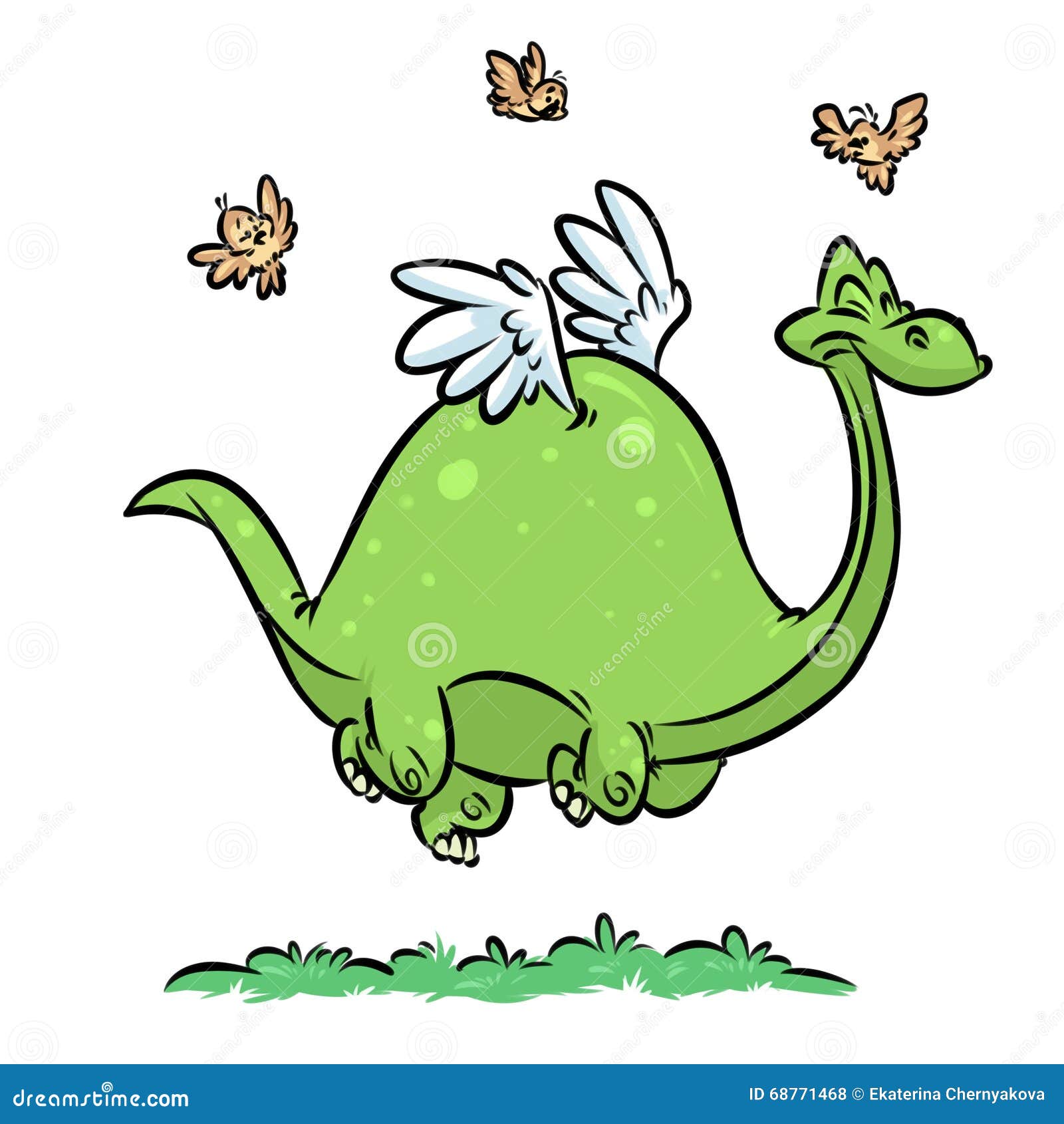 Dinosaur Hypothesis Bird Evolution Cartoon Illustration Stock Illustration - Image ...1300 x 1390