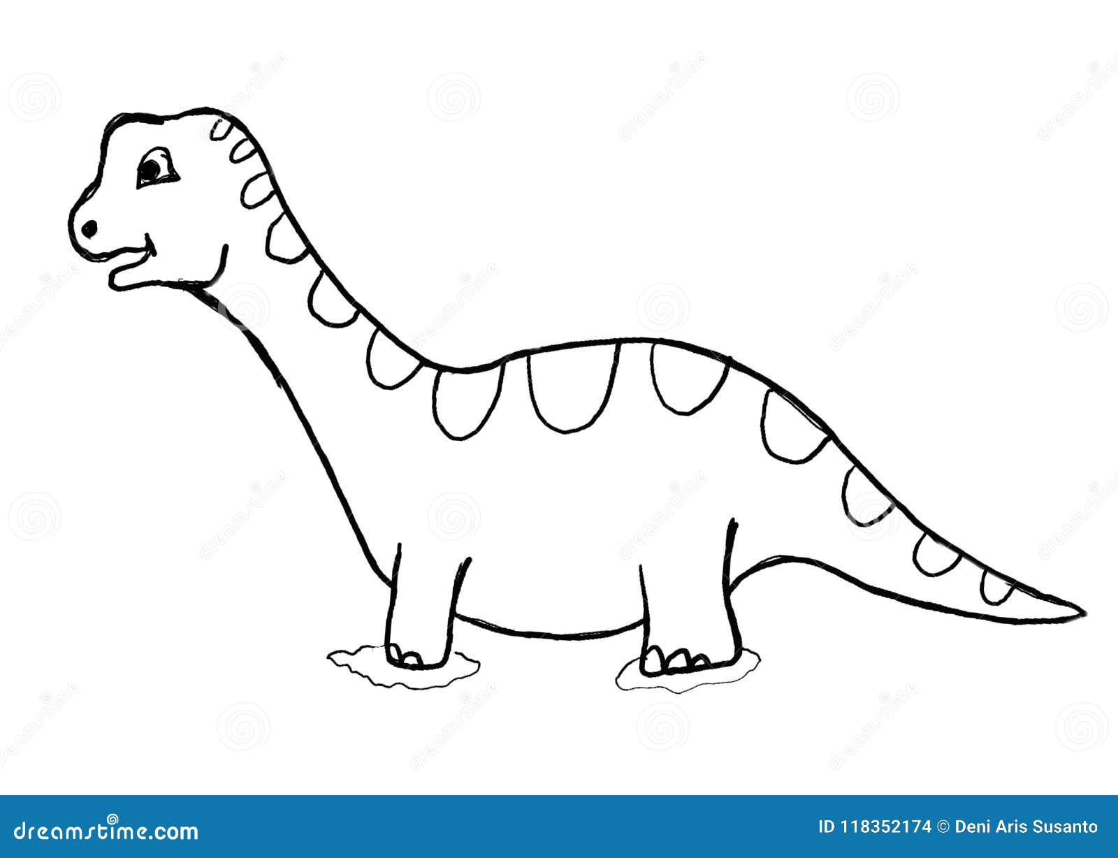 Dinosaur Outline Cartoon Colouring Page Stock Illustration - Illustration of isolated, black: 118352174 Dinosaur Outline Cartoon Colouring Page Stock Illustration - Illustration of isolated, black: 118352174