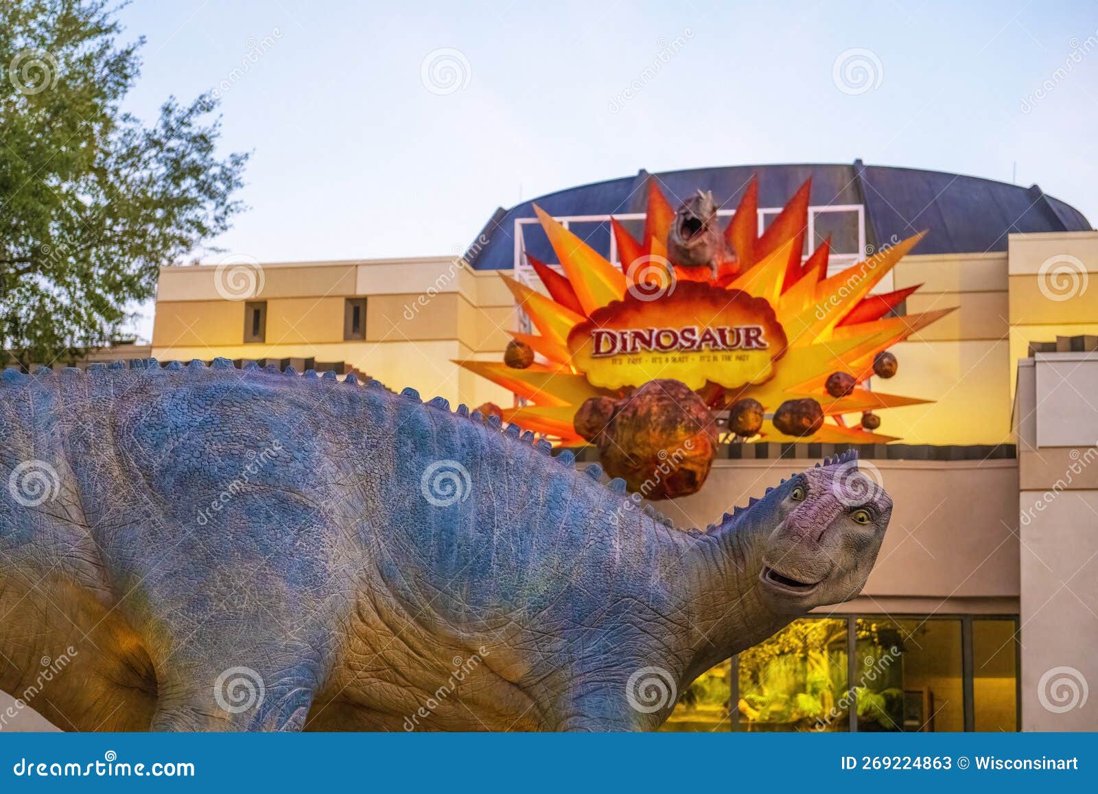 Dinosaur at Disney's Animal Kingdom Theme Park