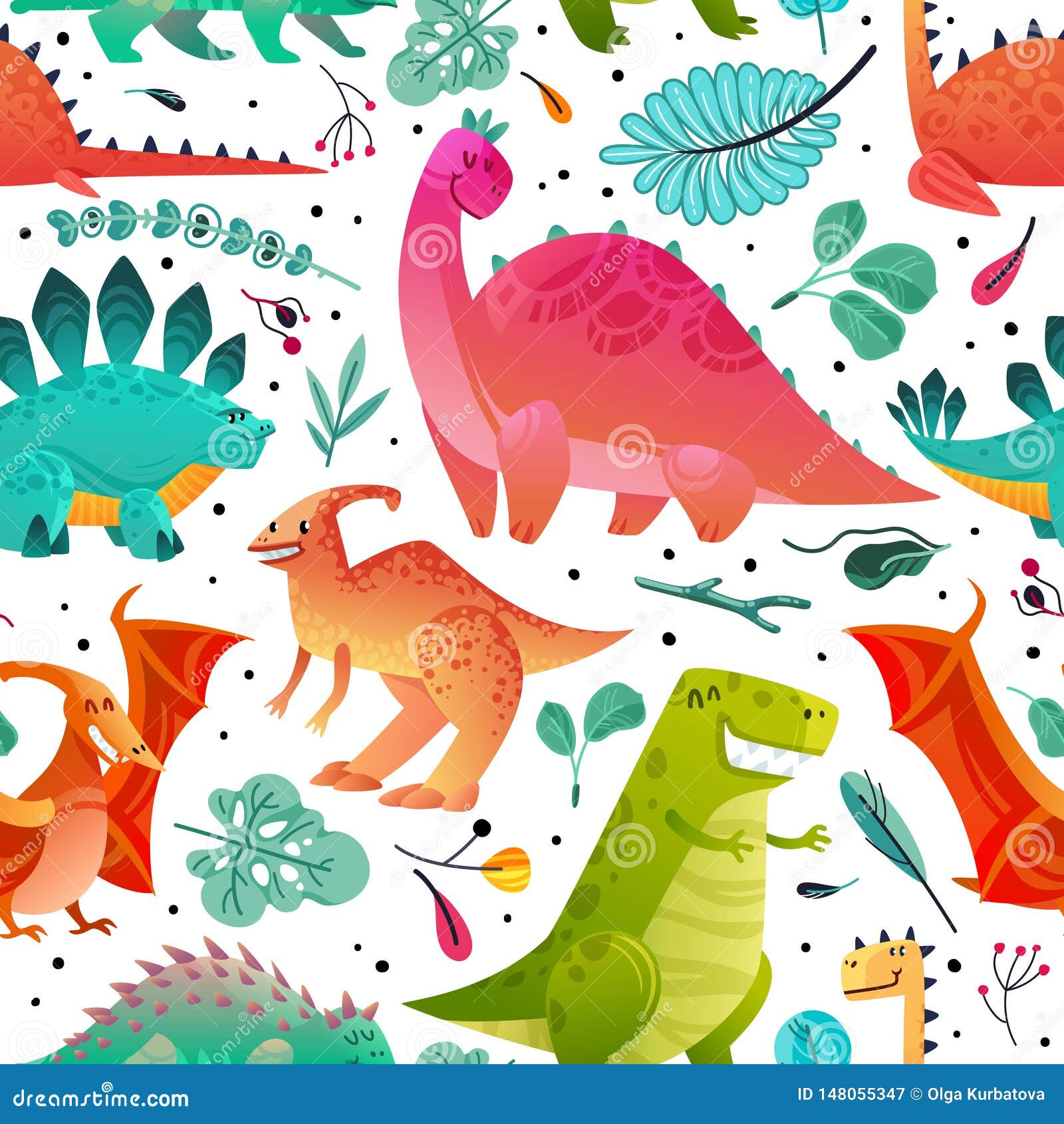 Hình Nền Dinosaur Seamless Pattern Minh Họa Vector Hình minh họa Sẵn có   Tải xuống Hình ảnh Ngay bây giờ  iStock