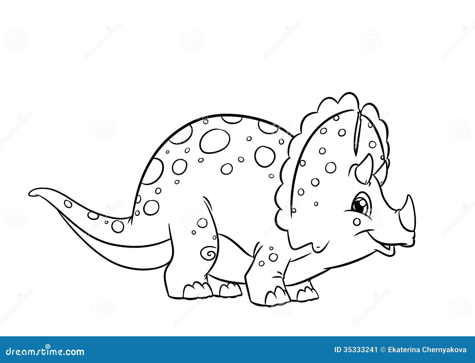 dinosaurs triceratops coloring pages