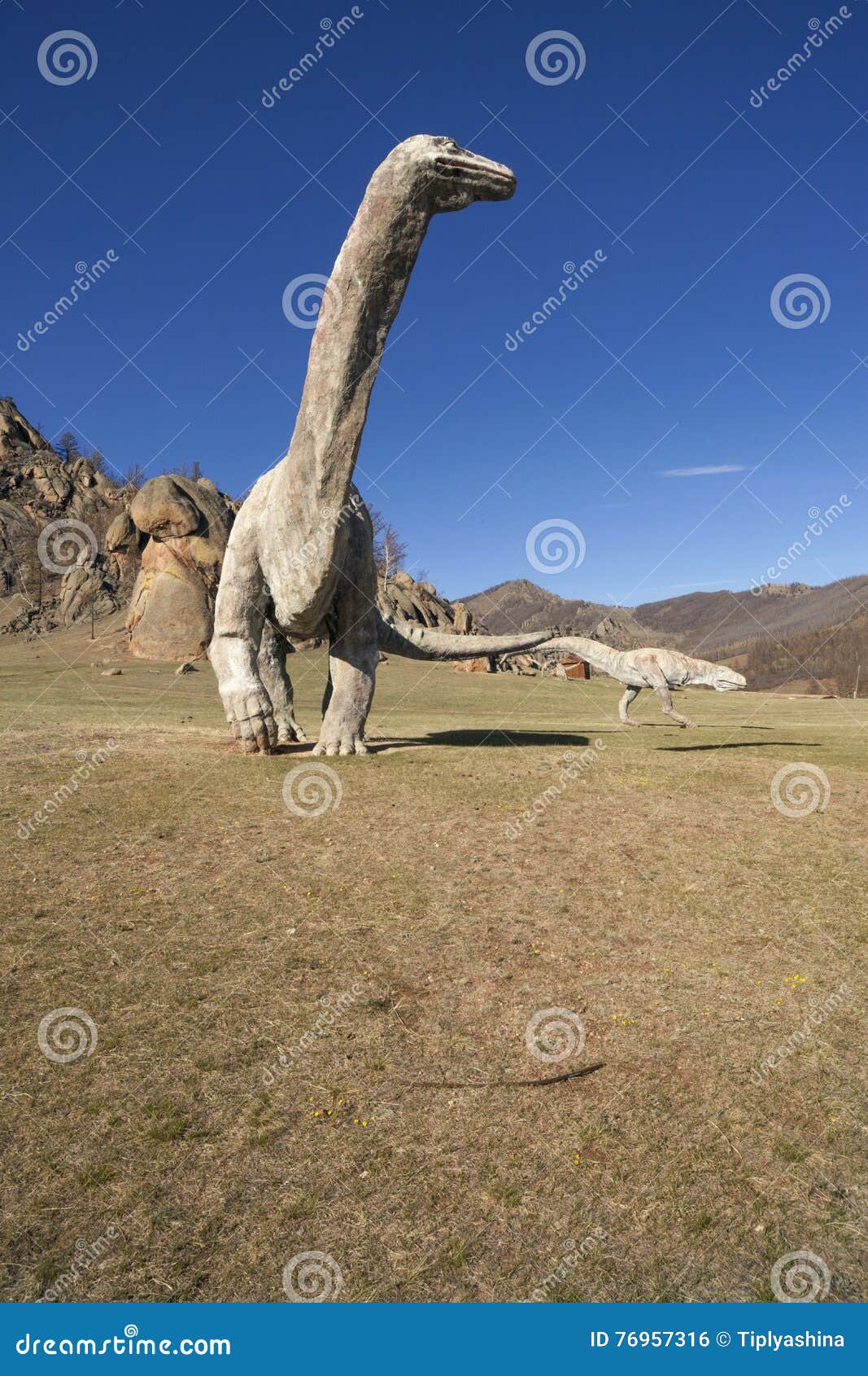 Dinosaur Valley in Terelj National Park. Mongolia Stock Photo - Image of  terelj, imitation: 76957316