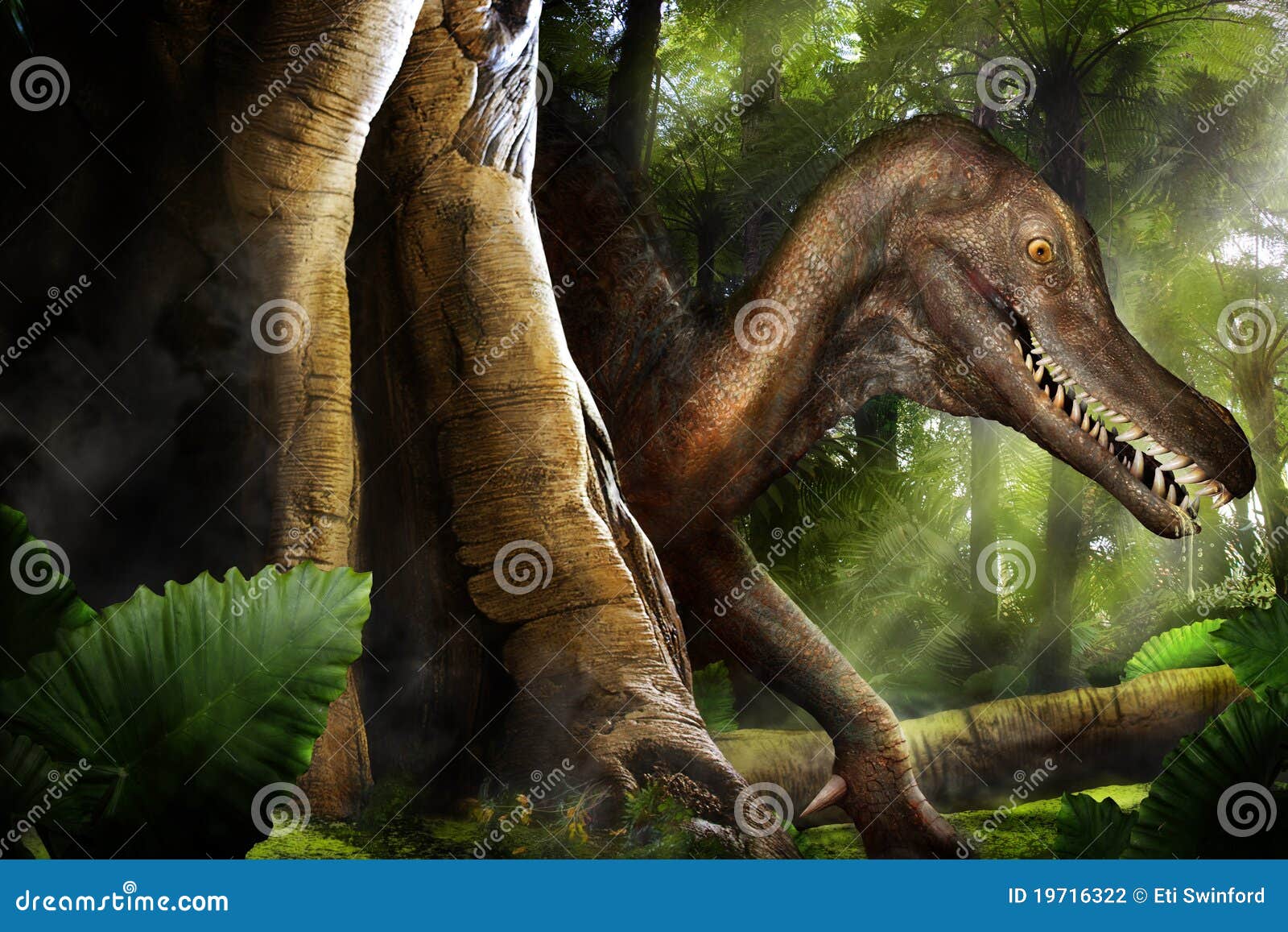 Dinosaurier stockfoto. Bild von dino, ausgestorben 19716322