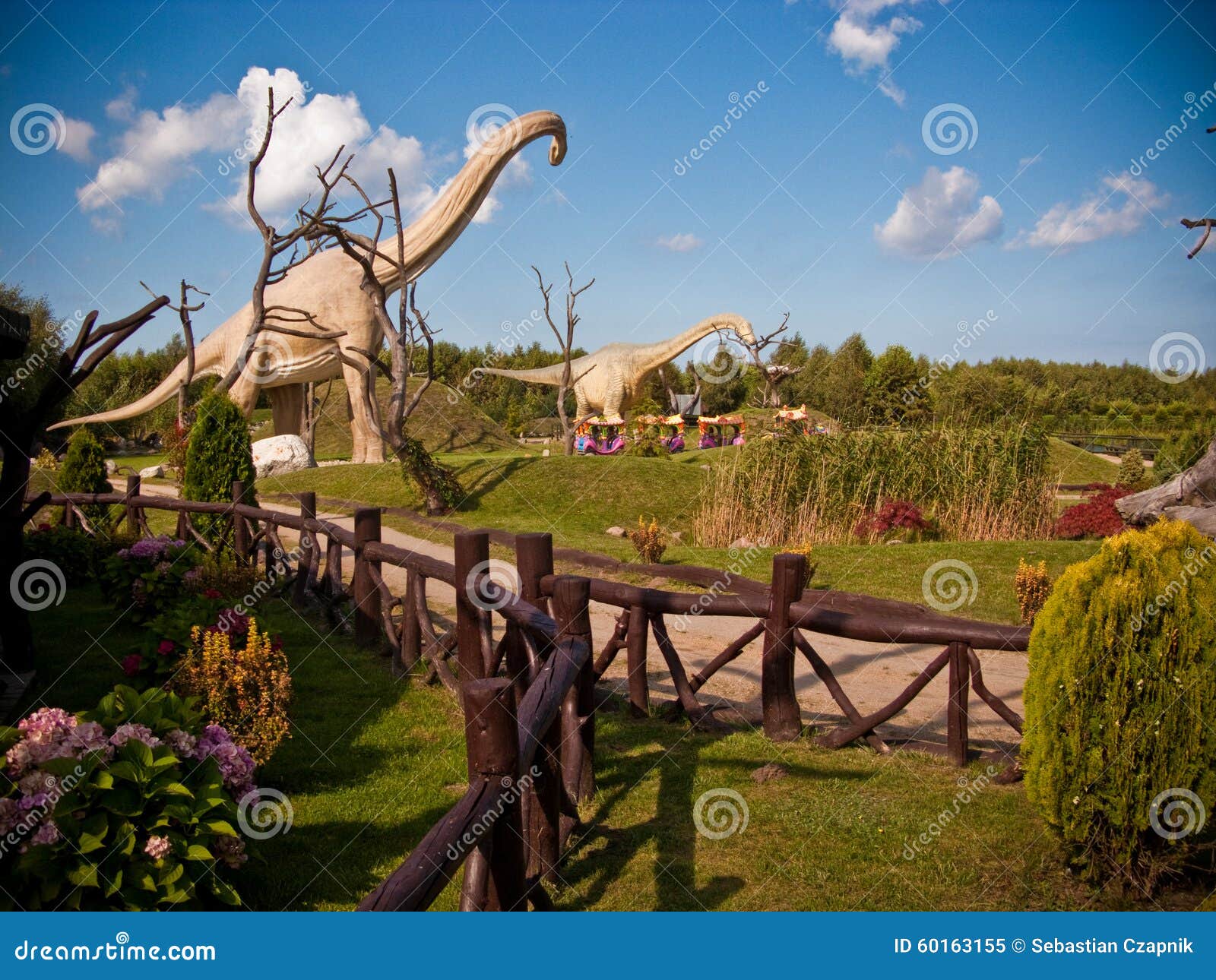 DinosaurierPark In Leba Polen Redaktionelles Bild  Bild 