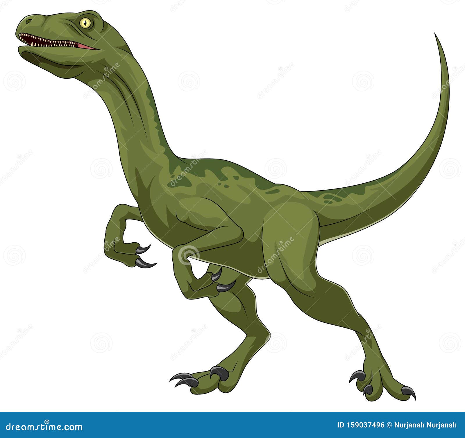 Velociraptor Ilustraciones Stock, Vectores, Y Clipart – (3,861  Ilustraciones Stock), image size:1600x1508