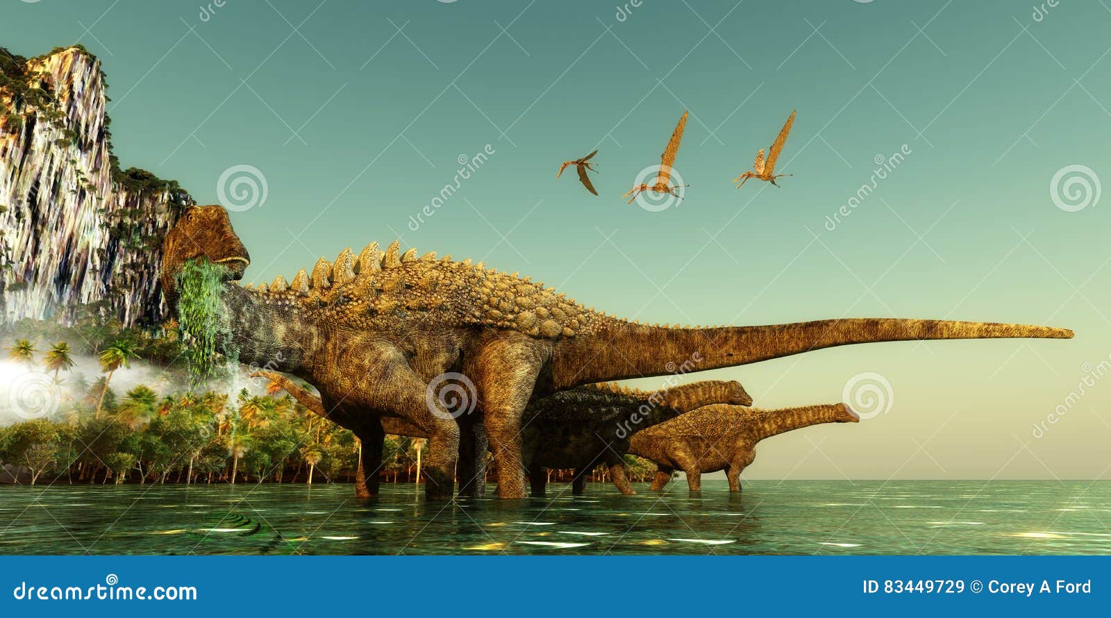 Dinosaurios Del Ampelosaurus Imagen de archivo - Imagen de cuadrillado,  temas: 83449729