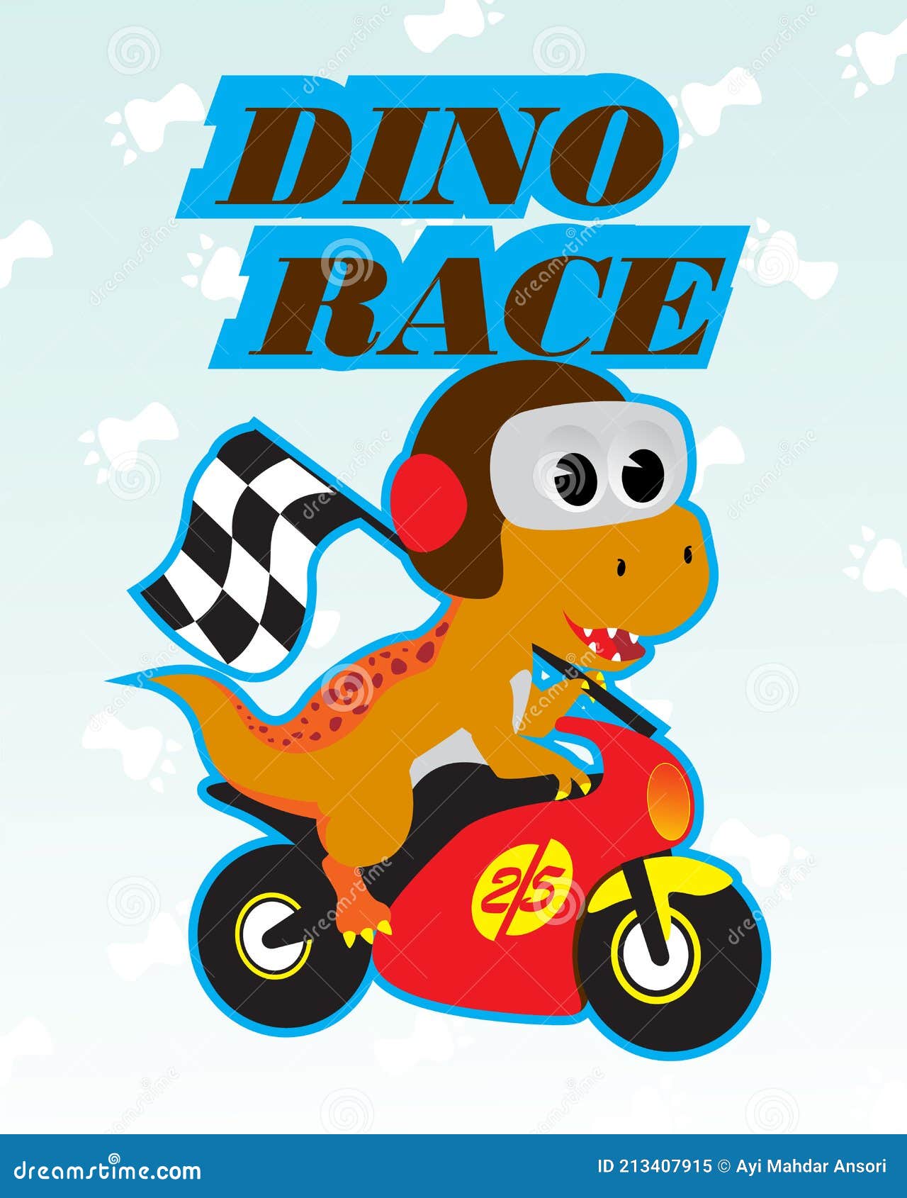 Camiseta infantil de desenho animado para bicicleta e moto