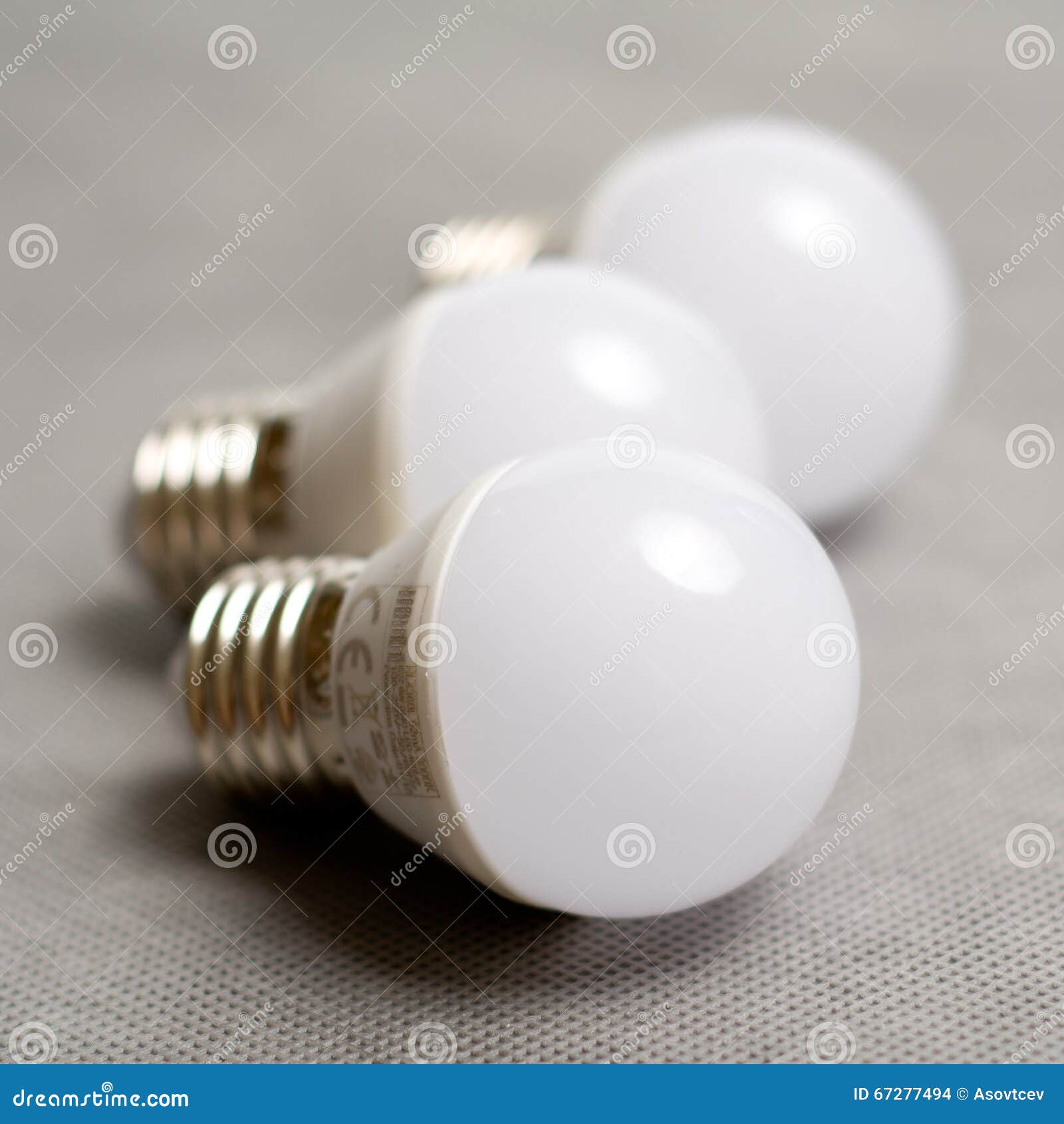 Diode Bulb Closeup Simple Composition Stock Photo Image of blur