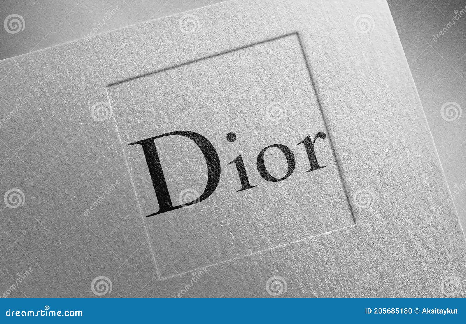 Christian Dior Signature Logo In Grey Monogram Background Window Curtain   REVER LAVIE